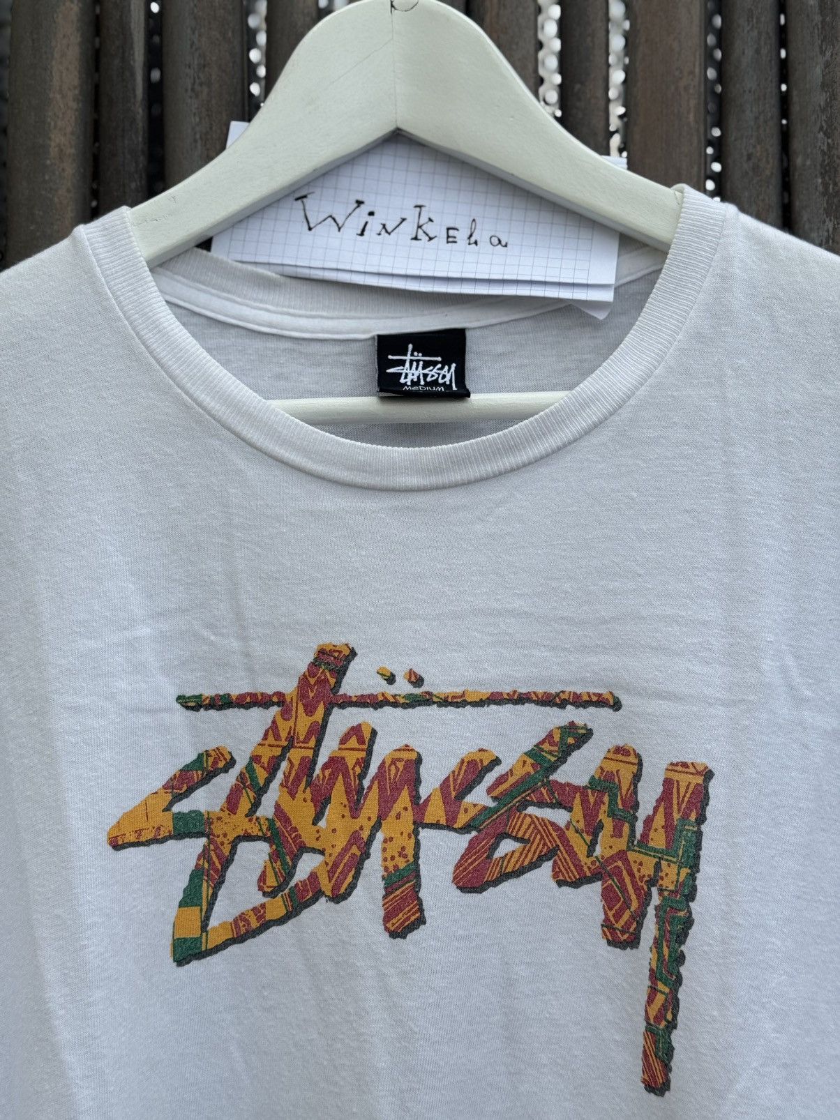 Stussy Stussy Authentic Reggae Logo Tshirt Size US M / EU 48-50 / 2 - 5 Thumbnail