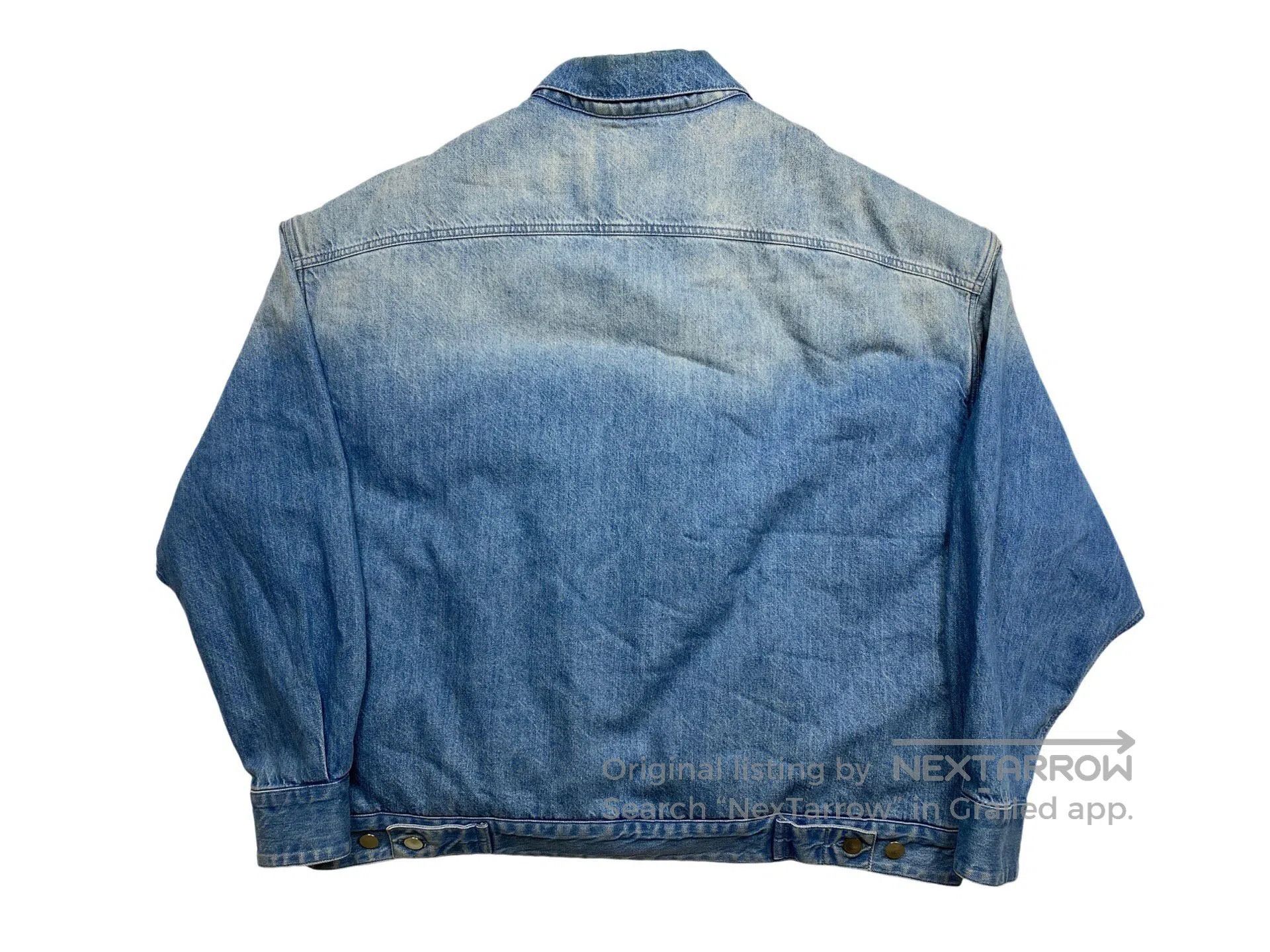 Raf Simons Raf Simons Faux Fur Lined Denim Jacket Size US S / EU 44-46 / 1 - 2 Thumbnail