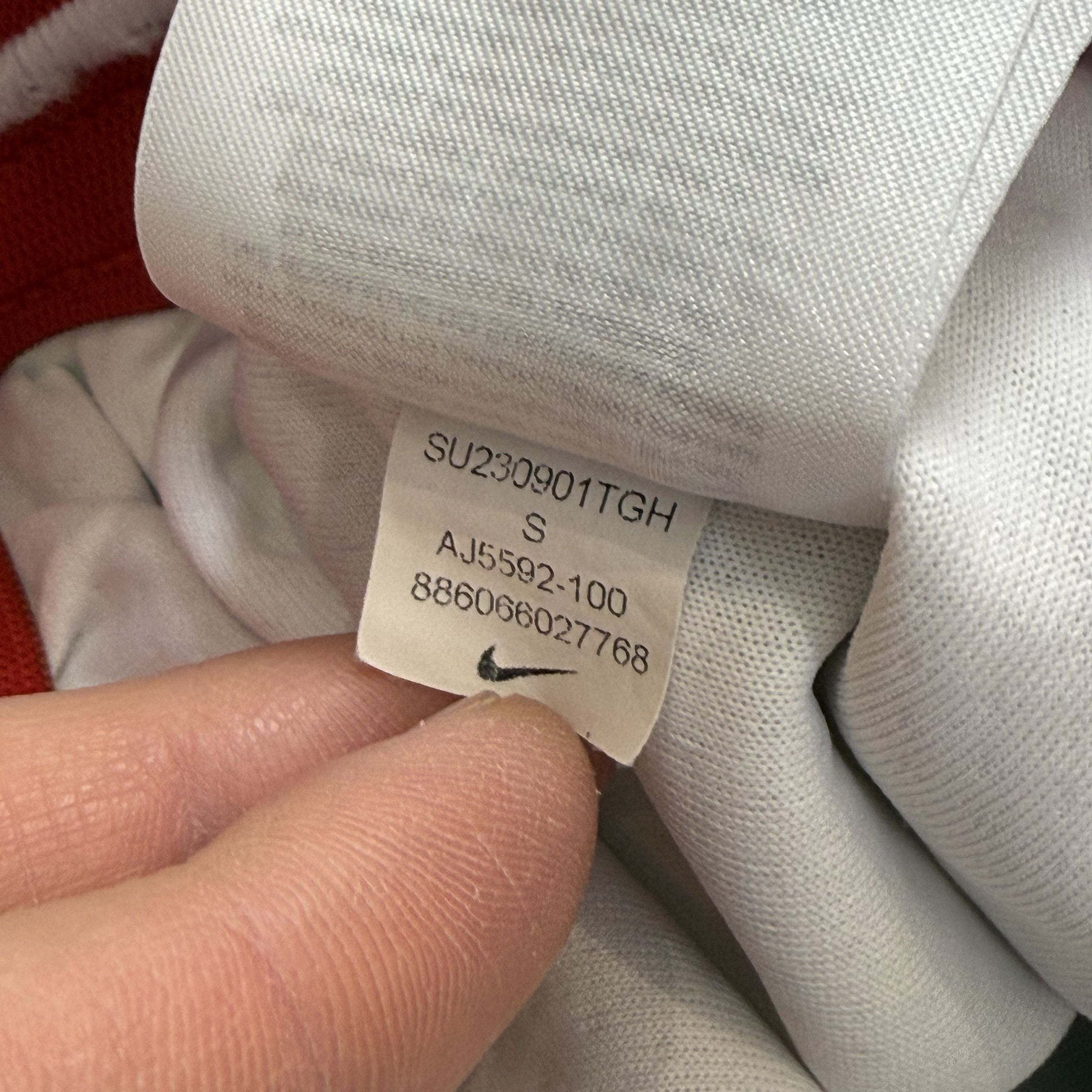 Nike Nike NBA Chicago Bulls White Jersey Shorts Size US 30 / EU 46 - 11 Thumbnail