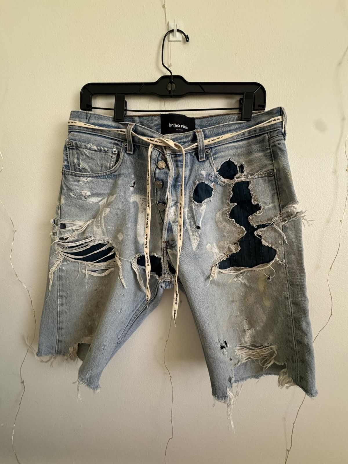 For Those Who Sin For those who sin FTWS CUSTOM 1 of 1 Size US 31 - 1 Thumbnail