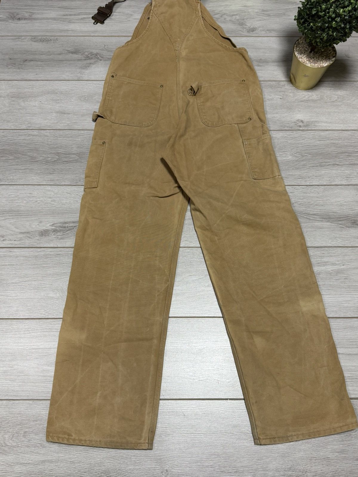 Carhartt Carhartt vintage USA cargo overall distressed double knee Size US 34 / EU 50 - 5 Thumbnail