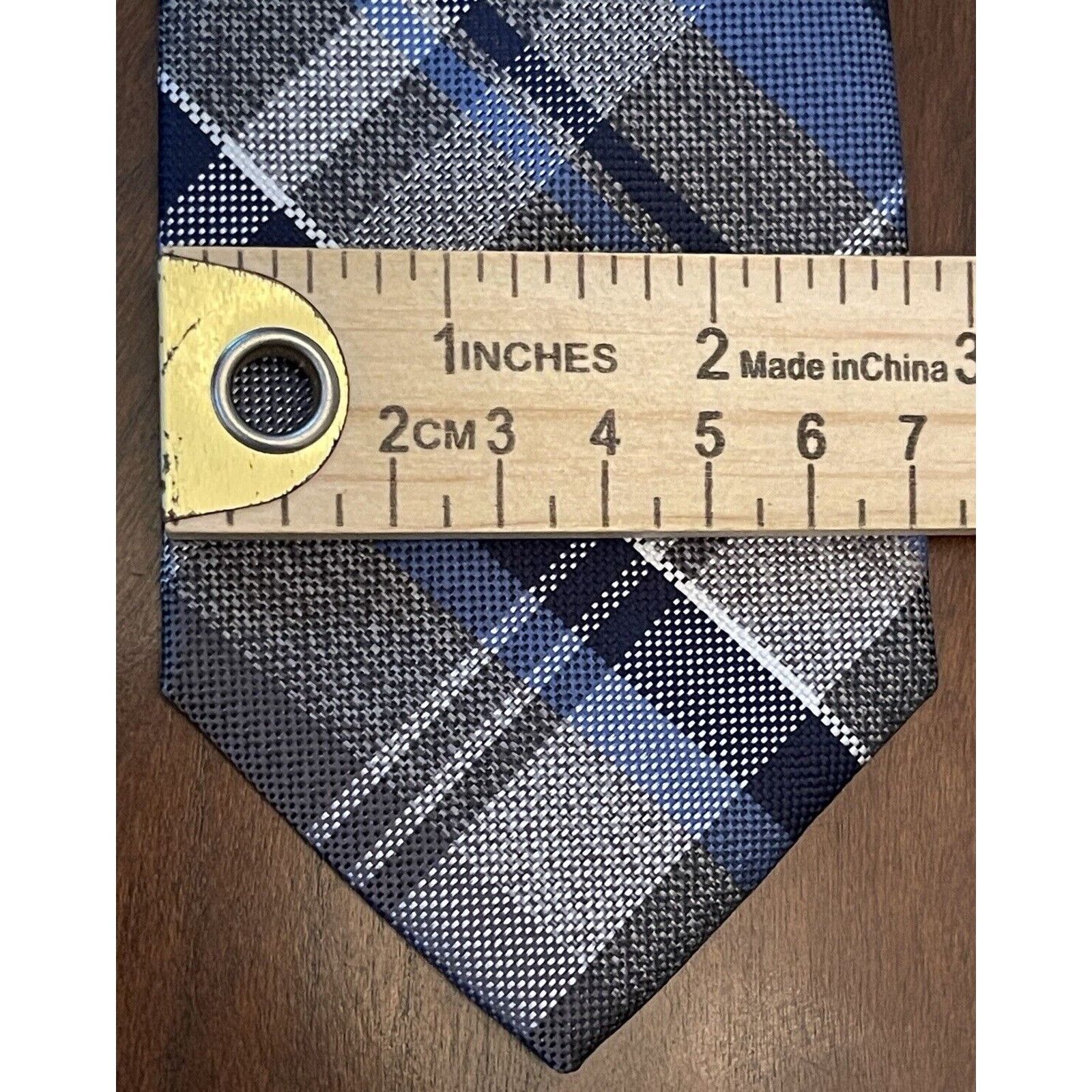 Croft & Barrow Croft & Barrow Blue Gray 100% Polyester Made In China Size ONE SIZE - 4 Thumbnail