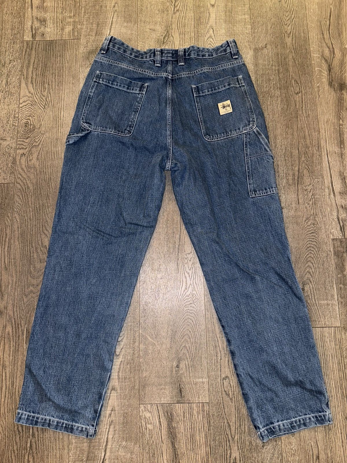 Stussy Denim Work Pant Size US 34 / EU 50 - 2 Thumbnail