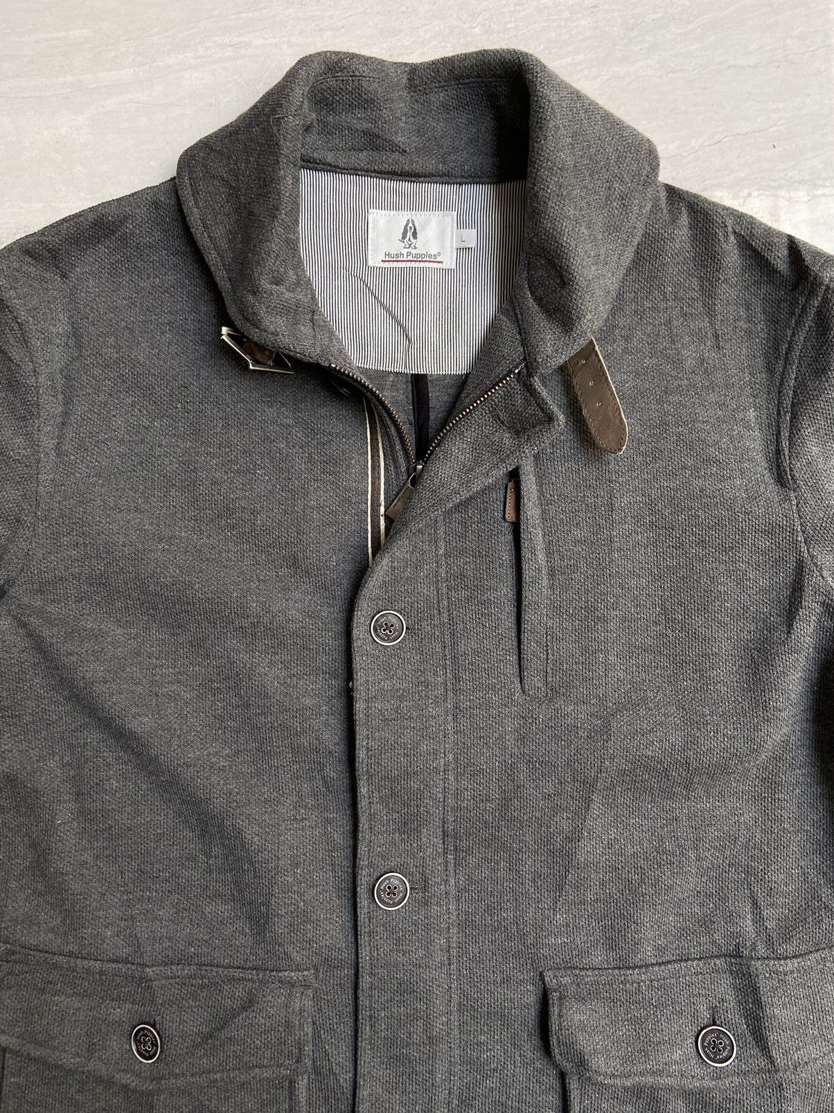 Hush Puppies HUSH PUPPIES Grey Jacket Size US L / EU 52-54 / 3 - 8 Thumbnail