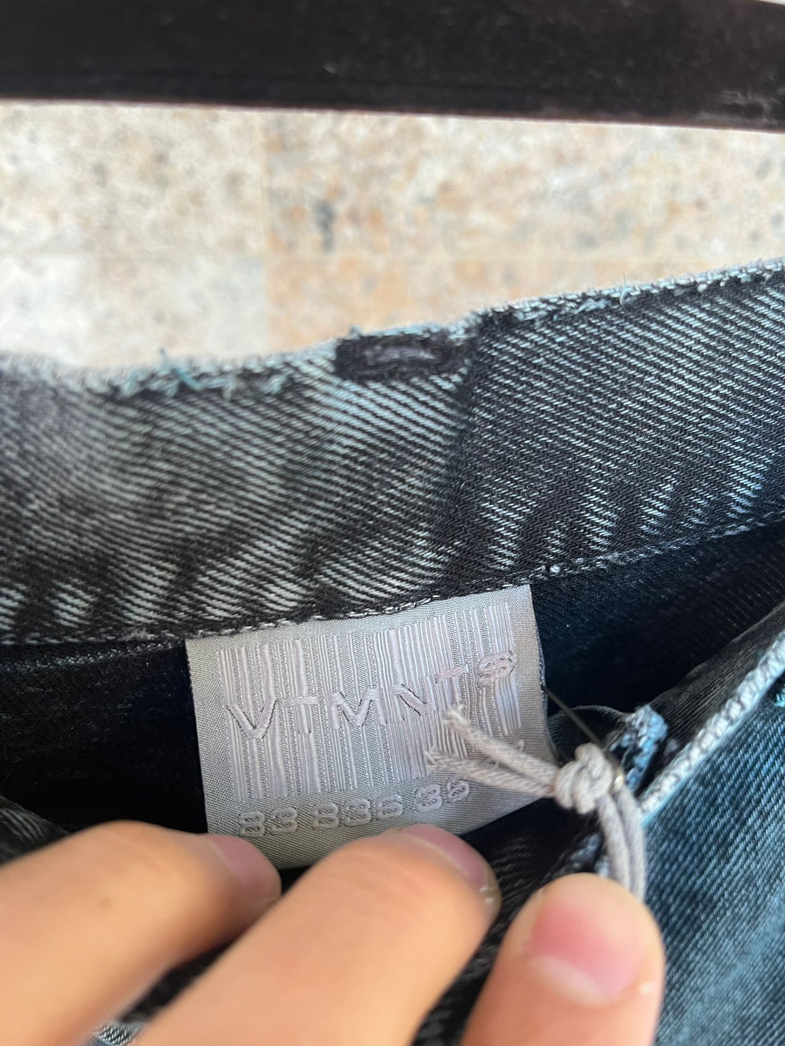 Vetements Barcode Logo Denim in Indigo Size US 30 / EU 46 - 5 Thumbnail