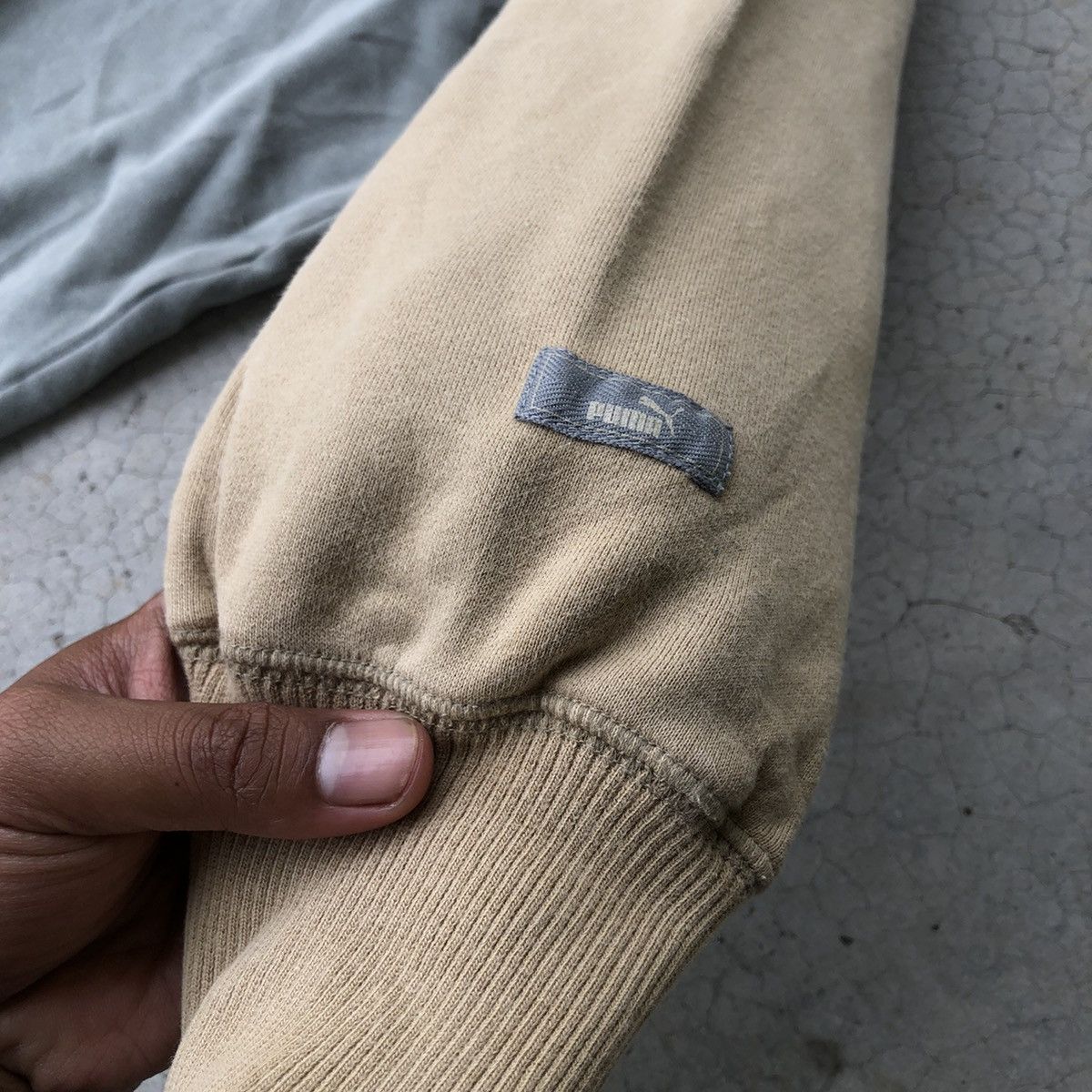 Aran Sweater Market 🔴Japanese Puma Sweatshirt Embroidered Logo Vintage Style Size US XL / EU 56 / 4 - 4 Thumbnail