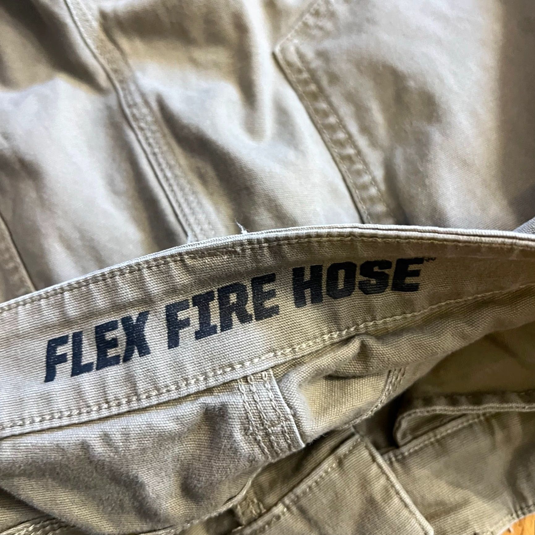 Duluth Trading Company Duluth Trading Chino Pants Mens 36 Regular Beige Tan Relaxed Fit Fire Hose Flex Inseam 33 Size US 36 / EU 52 - 7 Thumbnail