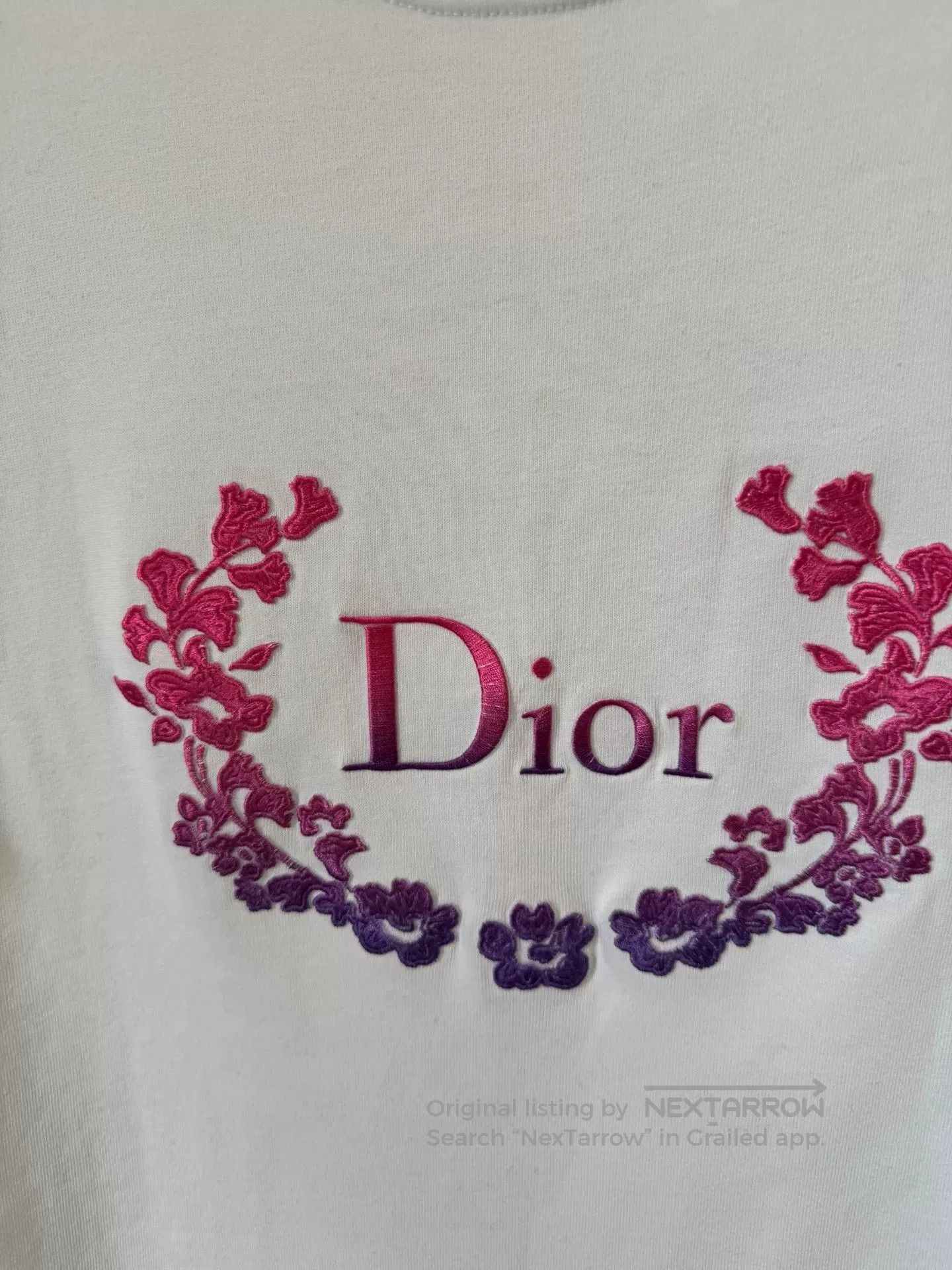 Dior dior ss23 casual logo embroidered t. Size US S / EU 44-46 / 1 - 4 Thumbnail