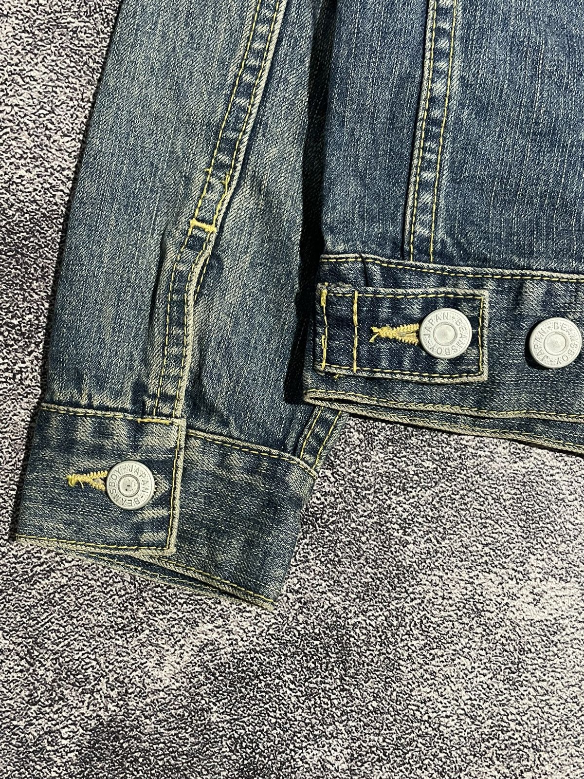 Beams Japan Beams Boy Type 1 Denim Tteokbokki Jacket Size US S / EU 44-46 / 1 - 14 Thumbnail