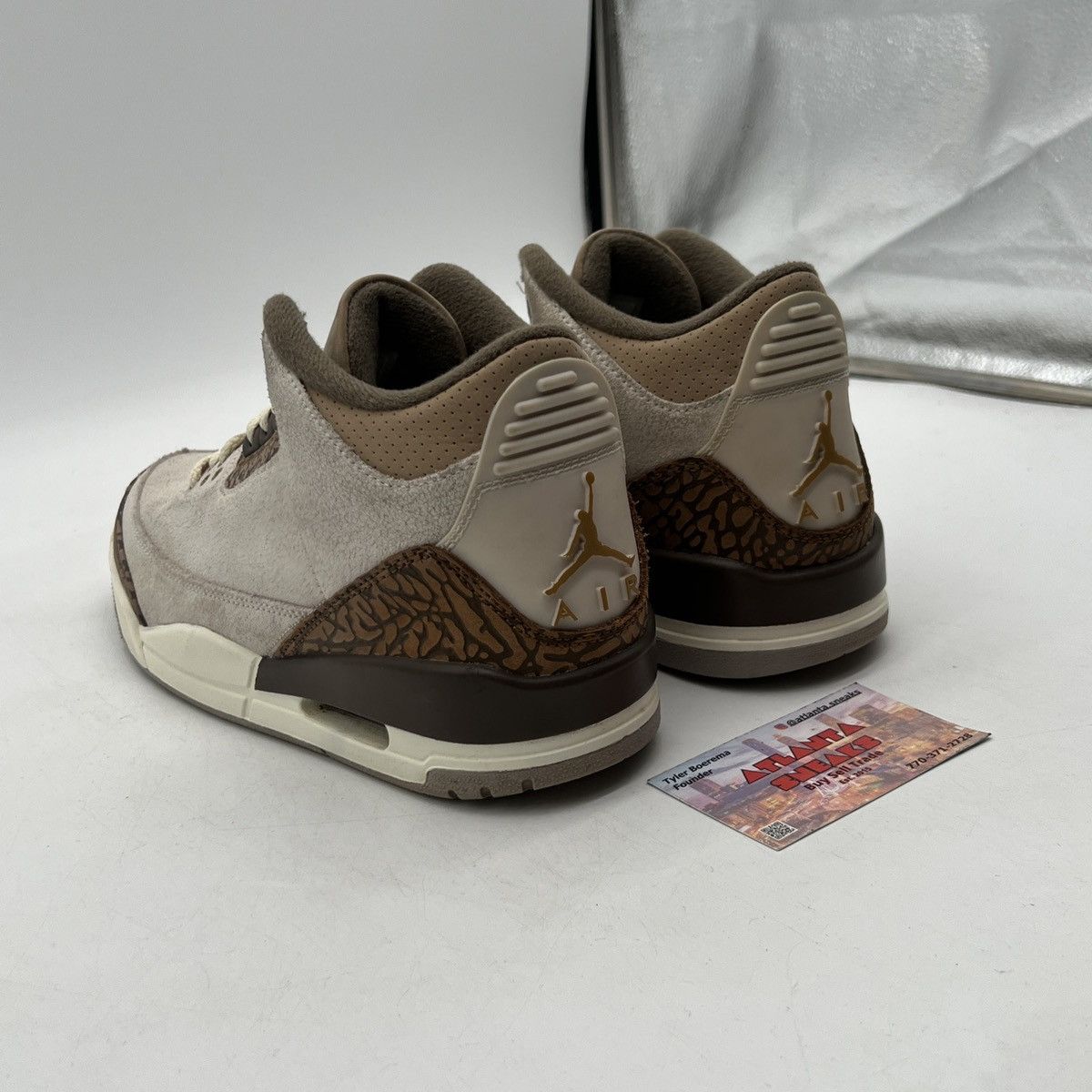 Jordan Brand Air Jordan 3 palomino Size US 8 / EU 41 - 4 Thumbnail