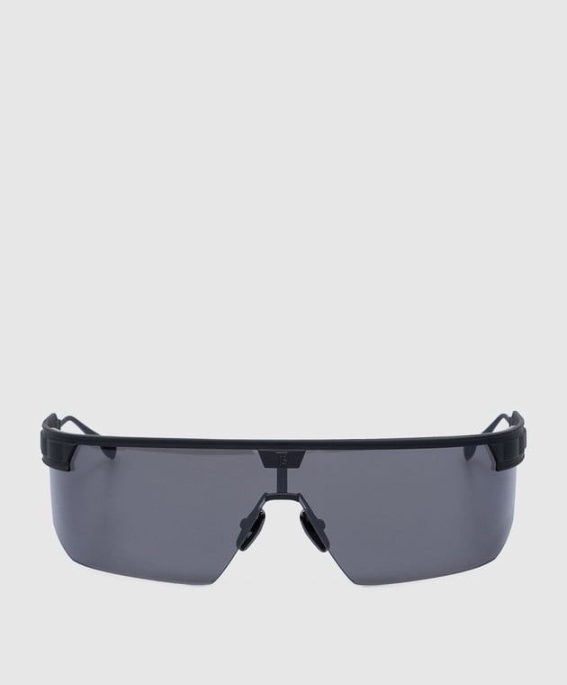 Balmain o1s1wg111025 Size: OS/Major Logo Sunglasses in Black Size ONE SIZE - 1 Thumbnail