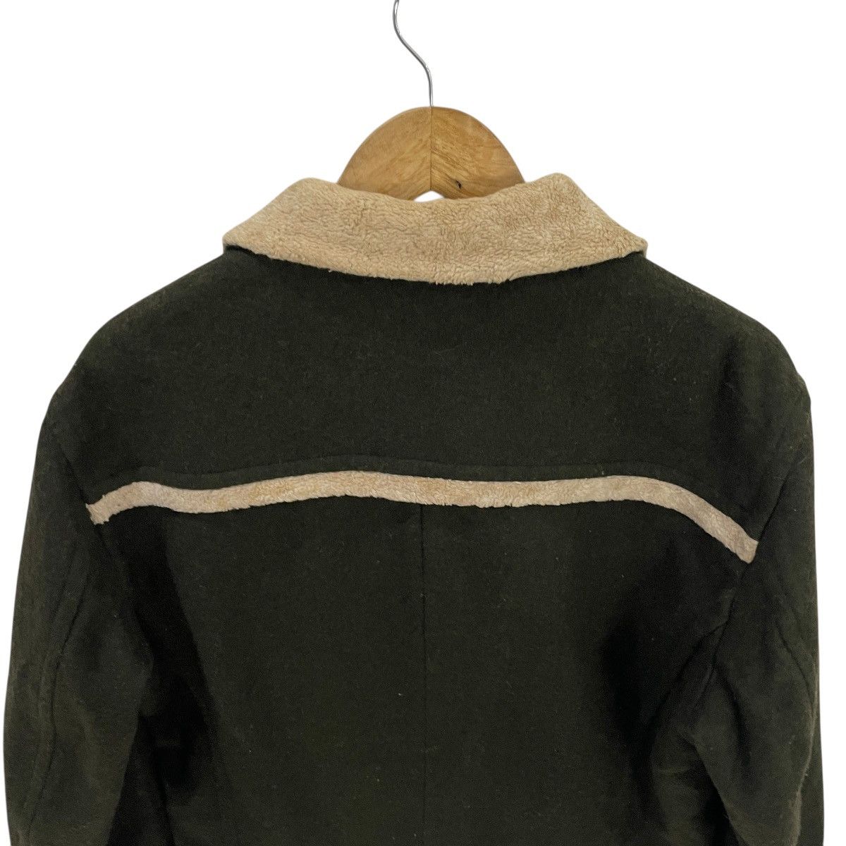 Ermenegildo Zegna Vintage Ez By Zegna Sherpa Fleece Jacket Size US L / EU 52-54 / 3 - 12 Thumbnail