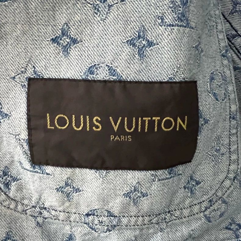 Louis Vuitton Louis Vuitton Denim jacket with presbyopic logo jacket 2501 Size US S / EU 44-46 / 1 - 3 Thumbnail