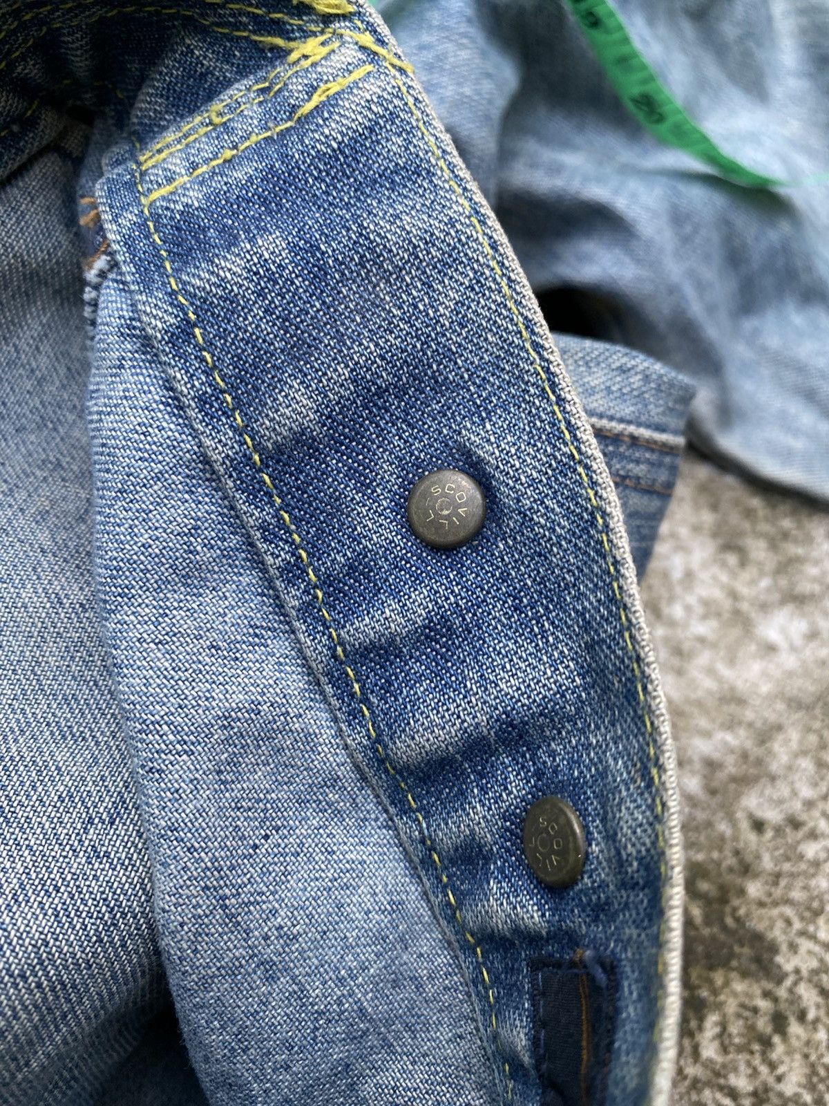 Marithe + Francois Girbaud SUN FADED MFG MARITHE FRANCOIS GIRBAUD DENIM JACKET Size US S / EU 44-46 / 1 - 11 Thumbnail
