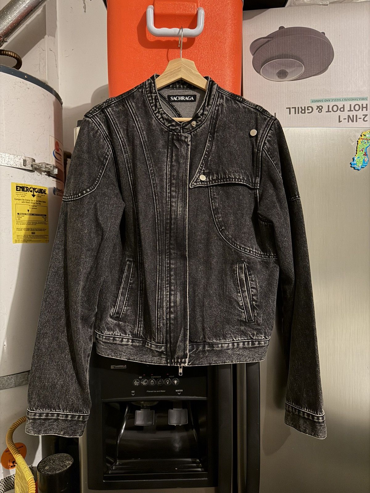 Other Sachraga Circuit Denim Moto Jacket Size US M / EU 48-50 / 2 - 1 Thumbnail