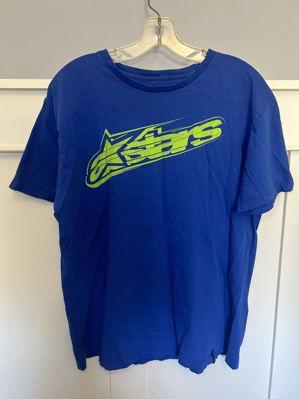 Alpinestars Vintage Alpinestars neon logo t-shirt Size US L / EU 52-54 / 3 - 1 Thumbnail