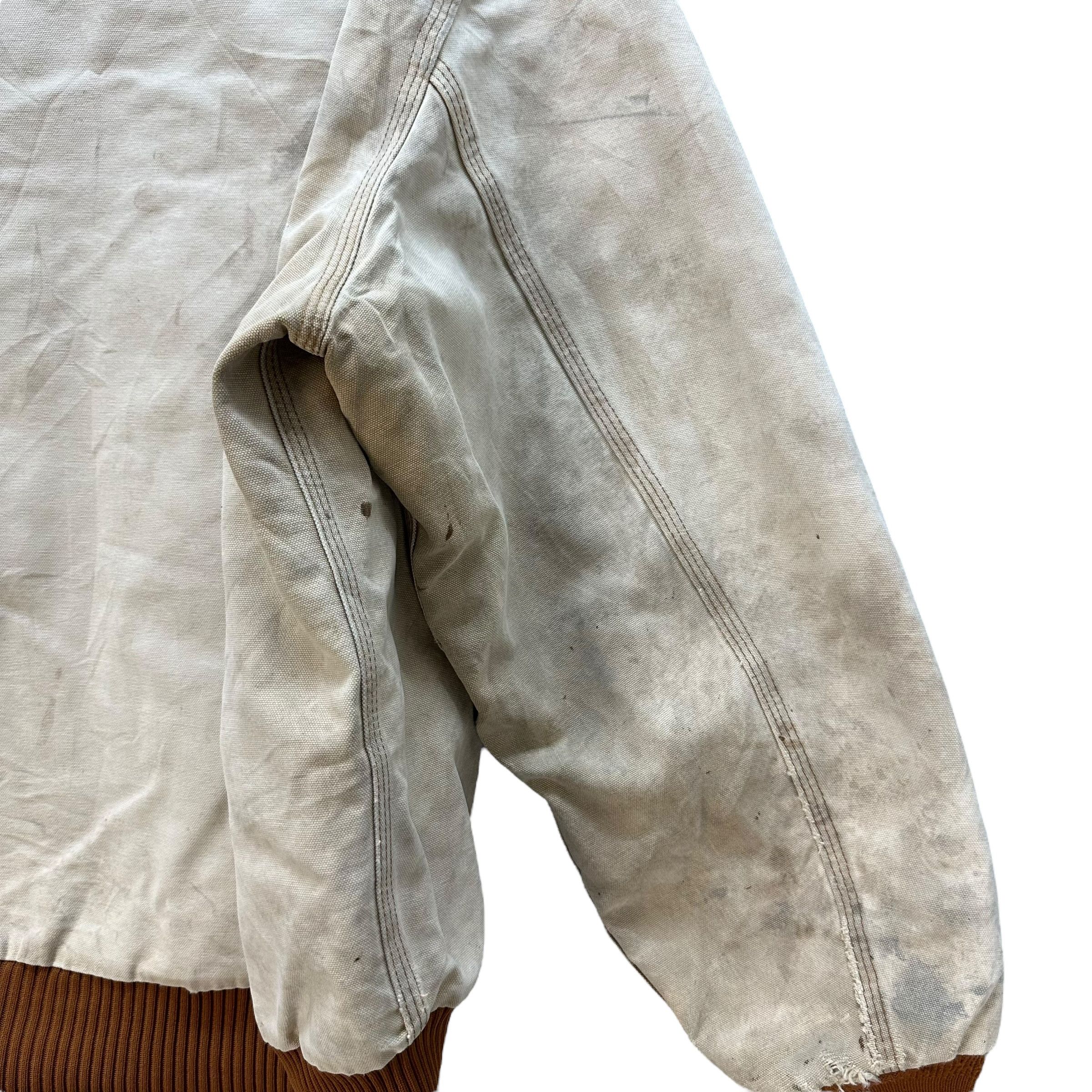 Carhartt TRASHED🔥 Carhartt Quick Duck Distressed Jacket #A31-0699 Size US XXL / EU 58 / 5 - 20 Thumbnail