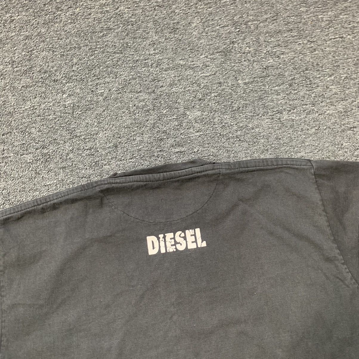 Diesel × Vintage Vintage Diesel y2k Big Logo T-Shirt Size US XXL / EU 58 / 5 - 12 Thumbnail