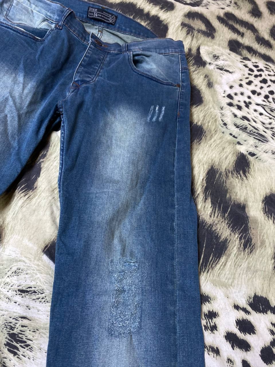 Diesel × Vintage Diesel Vintage Distressed Denim Jeans Y2K Size US 34 / EU 50 - 9 Thumbnail