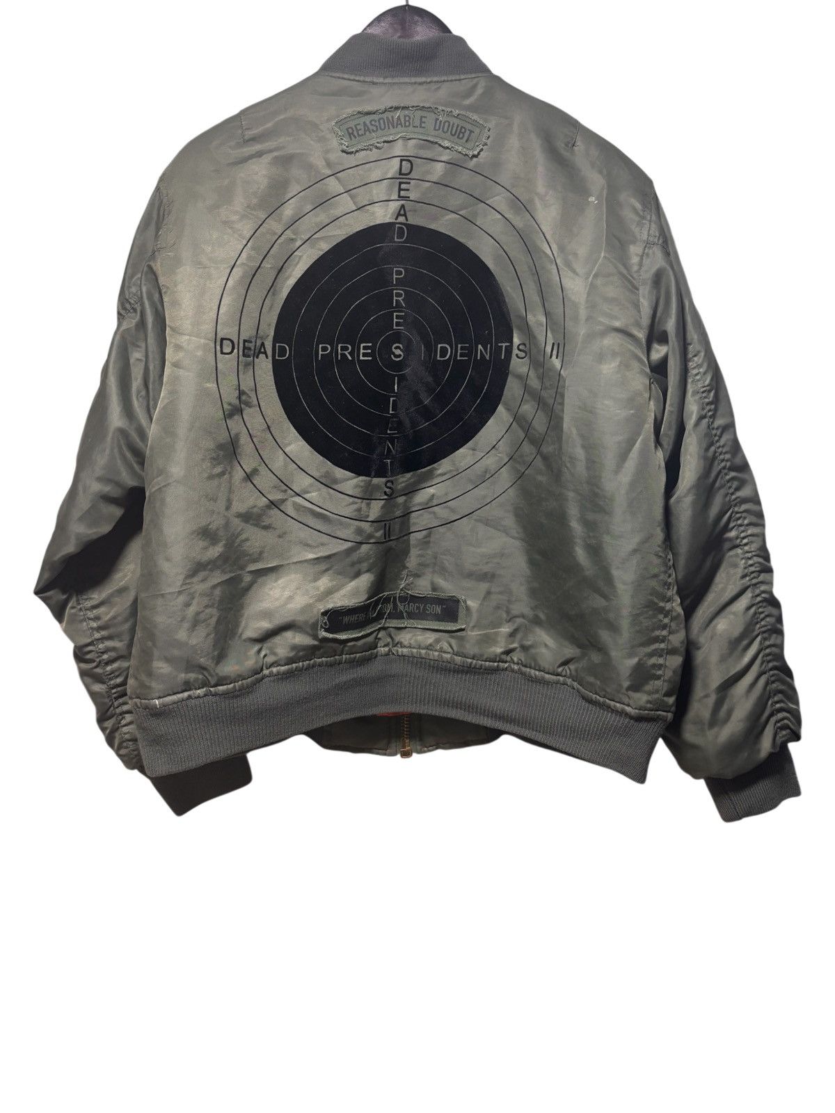 MadeWorn MadeWorn × Roc 96 Reasonable Doubt Military Bomber Jacket Size US S / EU 44-46 / 1 - 11 Thumbnail