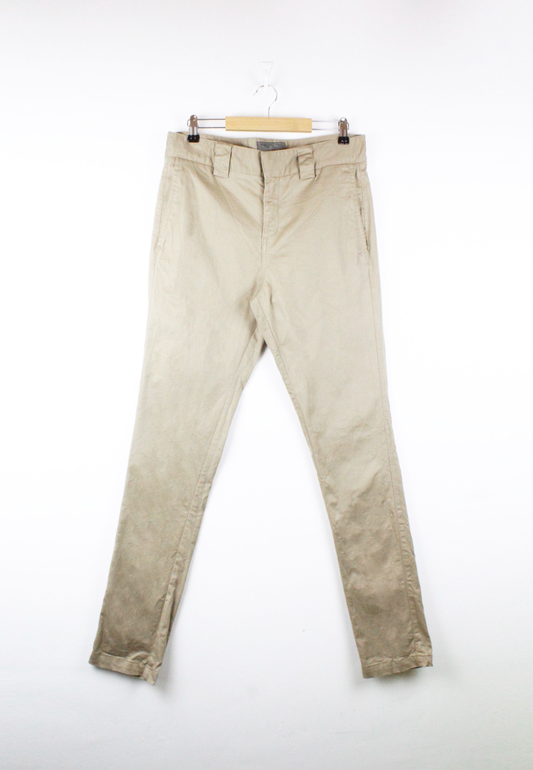 Dickies × Vintage Dickies Beige Slim Fit Work Pants 32 Size US 32 / EU 48 - 1 Thumbnail
