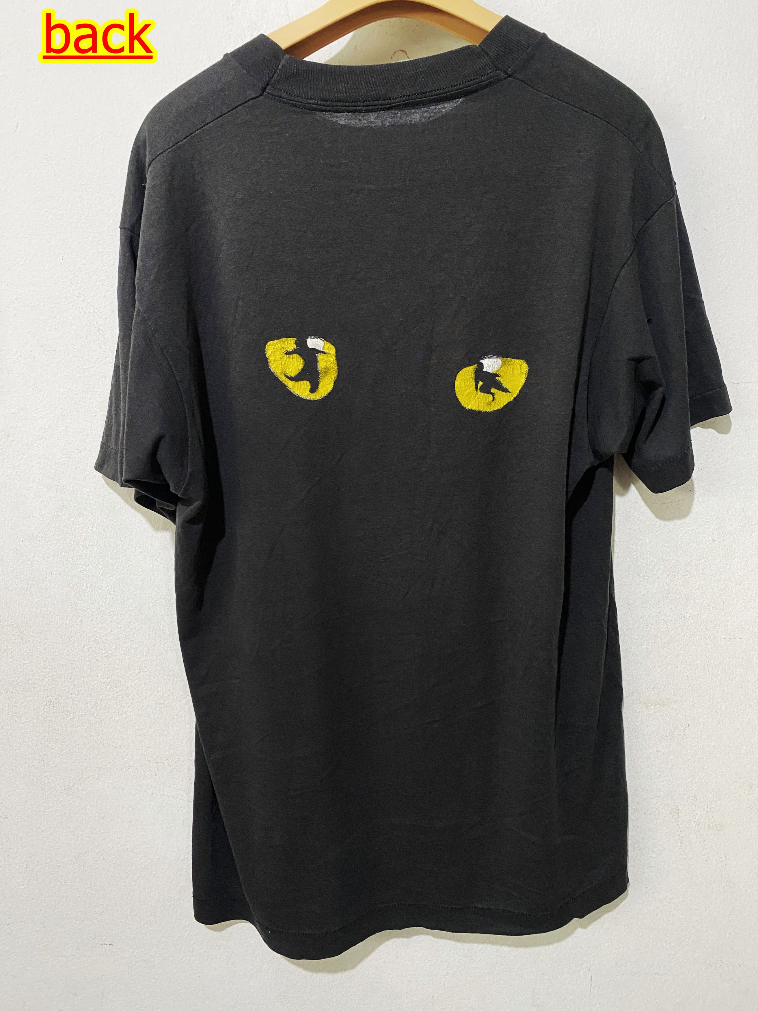 Vintage Vintage 80s Cats Andrew Lloyd Webber Shirt Size US L / EU 52-54 / 3 - 1 Thumbnail