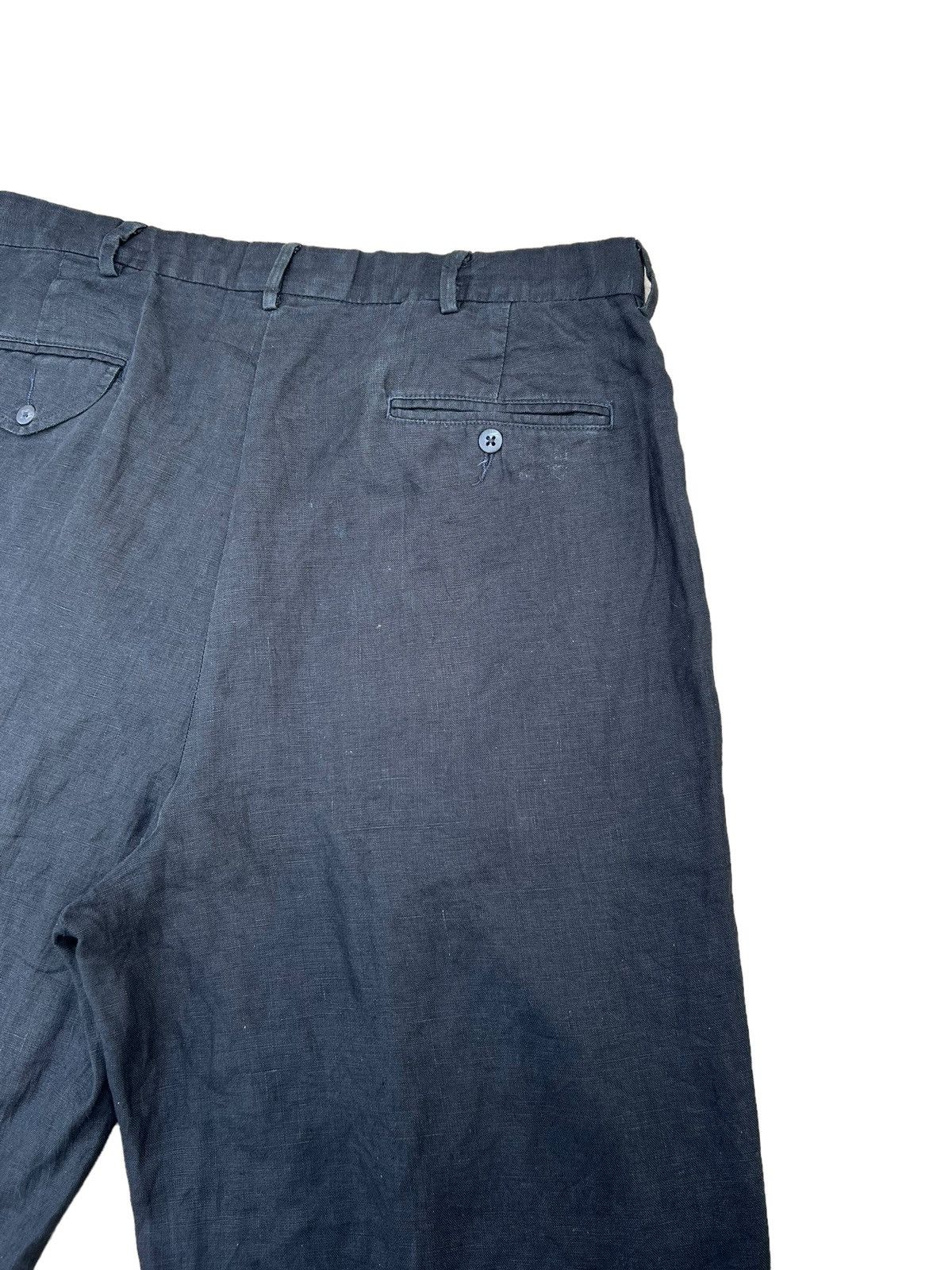 Polo Ralph Lauren × Ralph Lauren Vintage 90s Polo Ralph Lauren 100% Linen Trouser Pant Size US 35 - 17 Thumbnail
