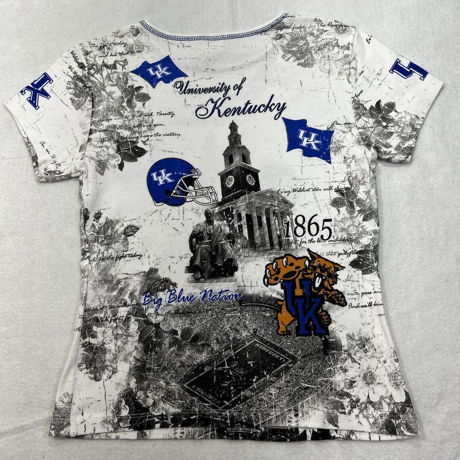 Vintage Vintage Kentucky Wildcats Sparkle Graphic T Shirt USA Size M / US 6-8 / IT 42-44 - 9 Thumbnail