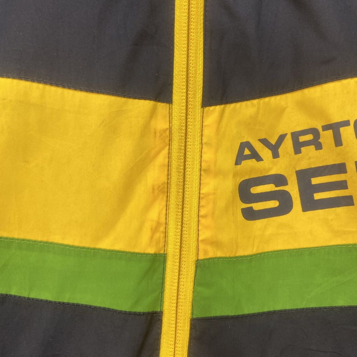 Formula 1 Vintage Brasil Ayrton Senna Formula 1 Light Jacket Size US S / EU 44-46 / 1 - 18 Thumbnail