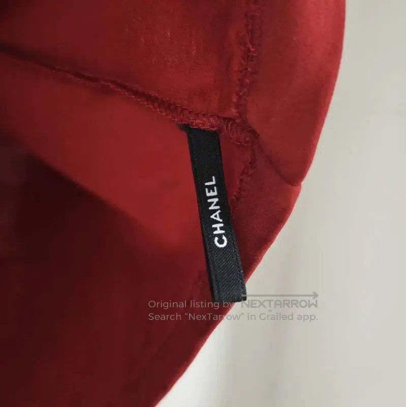 Chanel Chanel Red Cotton Short Sleeve T-Shirt . Size S / US 4 / IT 40 - 7 Thumbnail