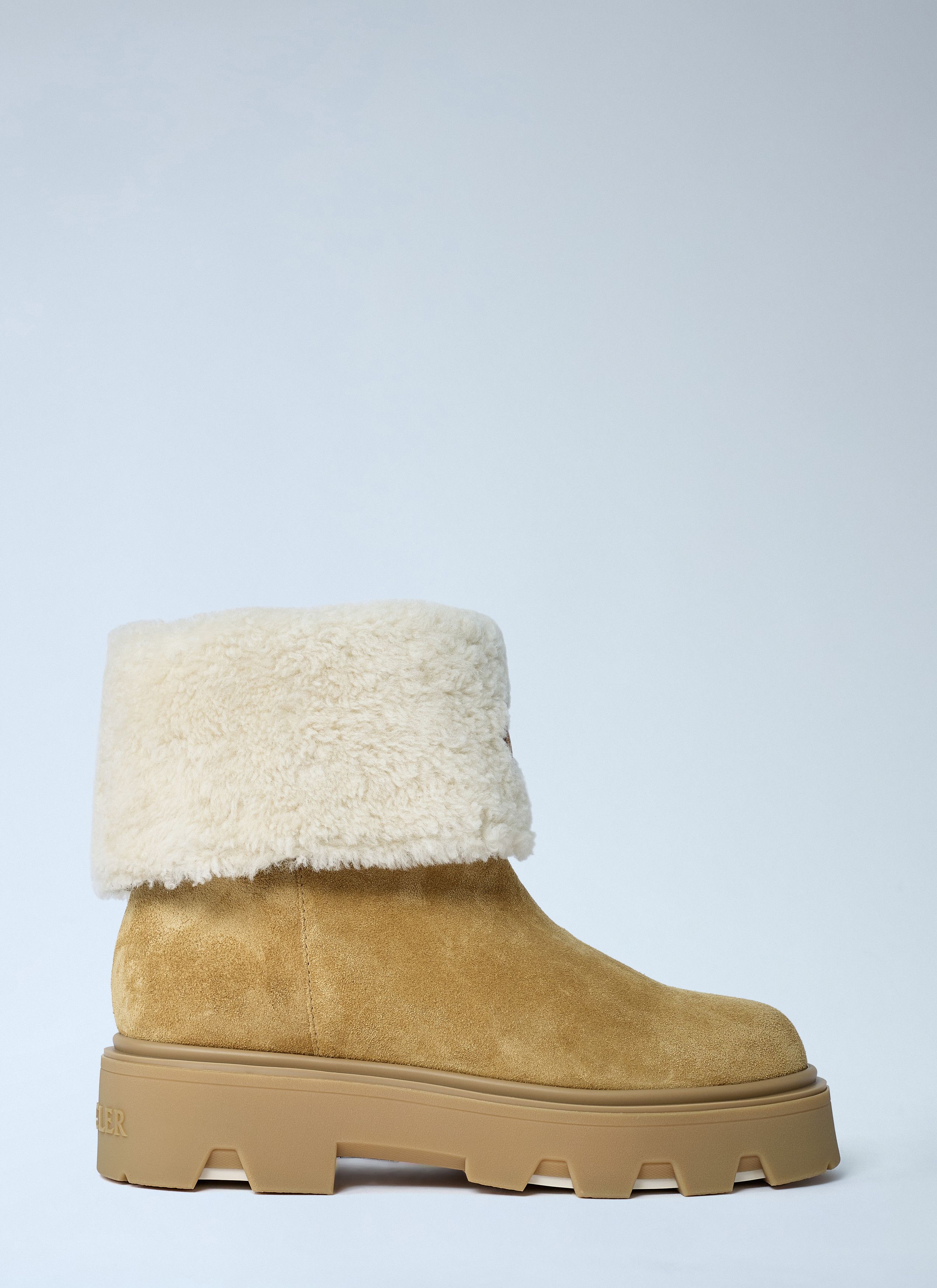 Moncler Aurea Suede Ankle Boots Size US 9 / IT 39 - 1 Thumbnail