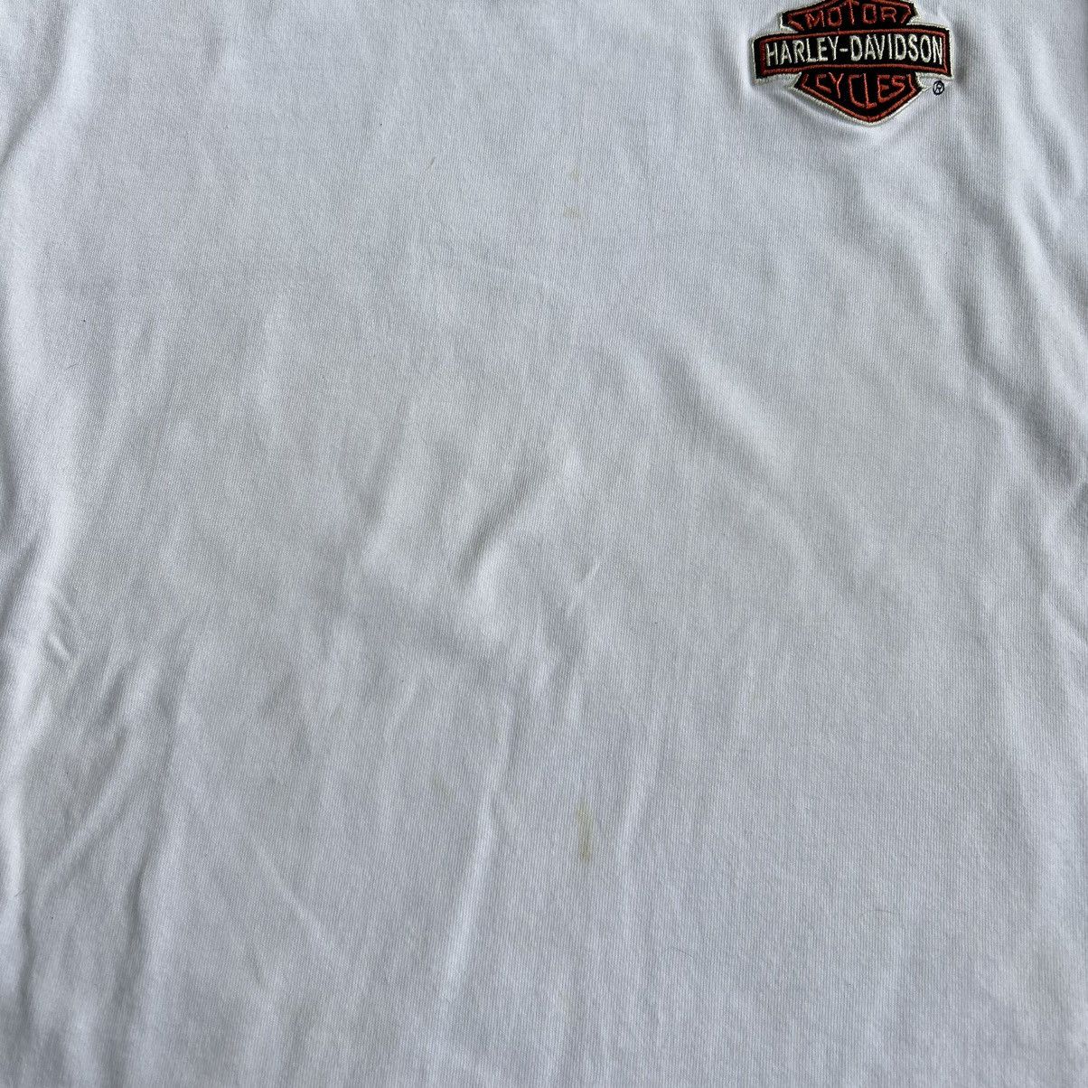 Harley Davidson Vintage Harley Davidson Embroidered Logo Long Sleeve T Shirt Size US XXL / EU 58 / 5 - 6 Thumbnail