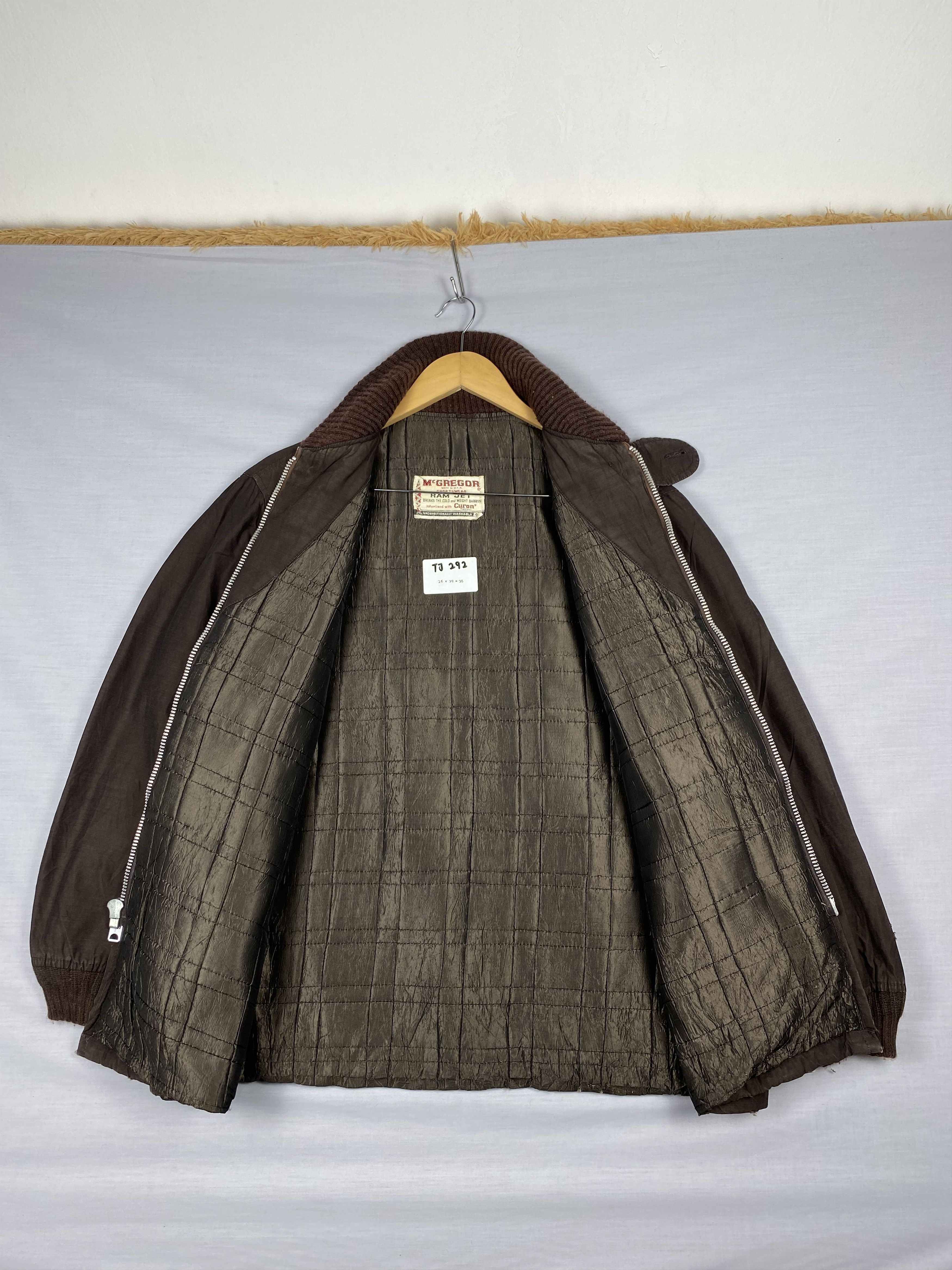 McGregor Vintage McGregor Zip Up Bomber Jacket Size US XL / EU 56 / 4 - 3 Thumbnail