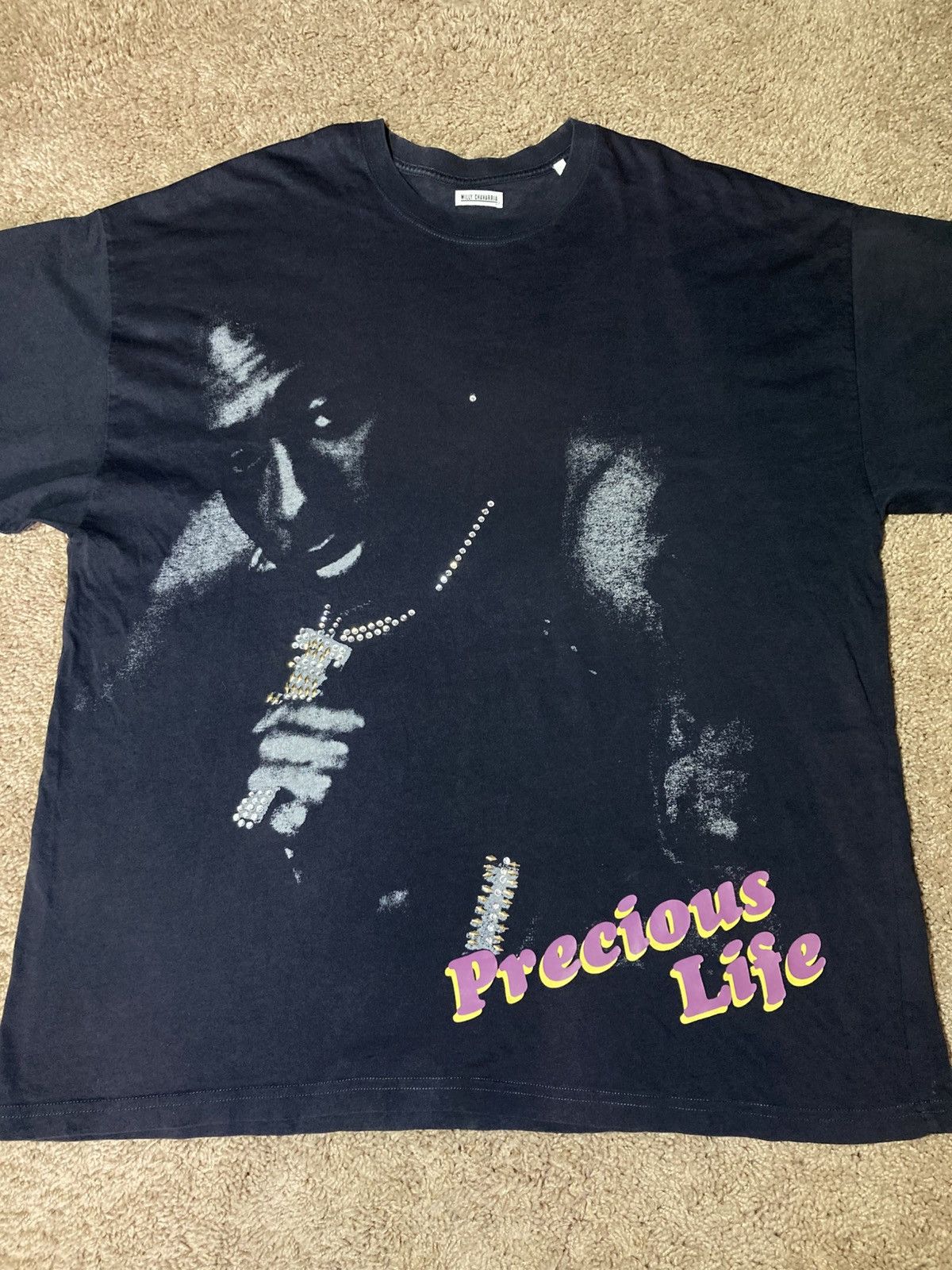 Willy Chavarria SS19 Willy Chavarria Tupac Shakur Precious Life Crystal Rap Size US S / EU 44-46 / 1 - 2 Thumbnail