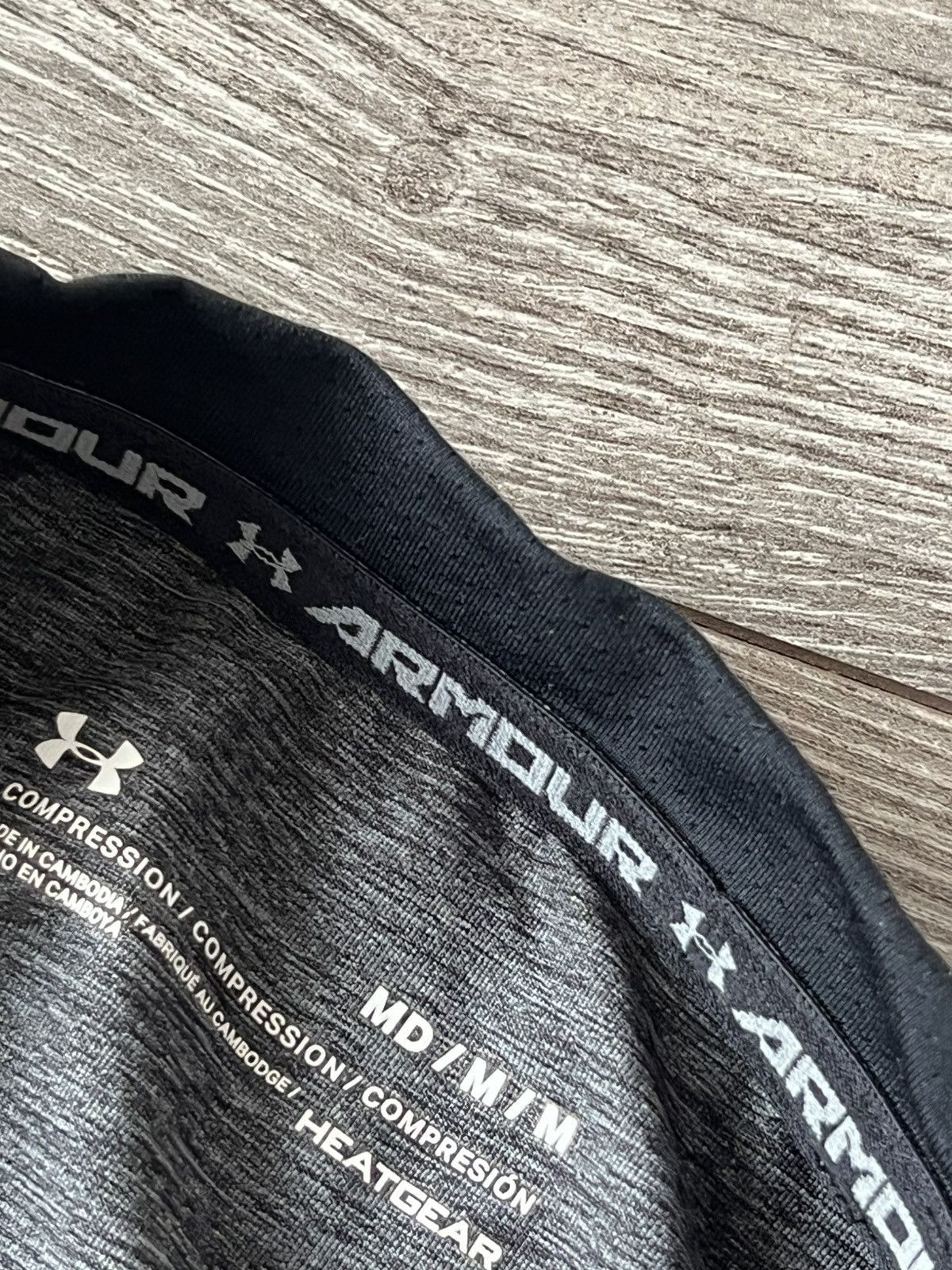 Other × Under Armour Under Armour Central Logo Onix Compression Heatgear Tee Size US M / EU 48-50 / 2 - 13 Thumbnail