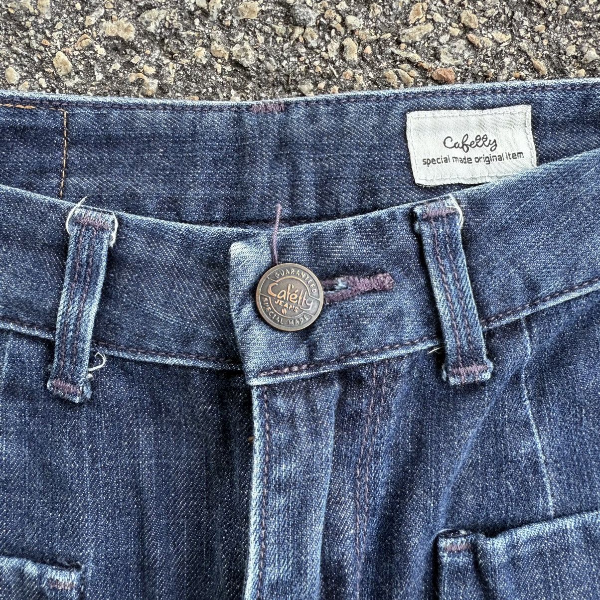 Japanese Brand VINTAGE CAFETTY JEAN DENIM PANTS Size US 28 / EU 44 - 4 Thumbnail