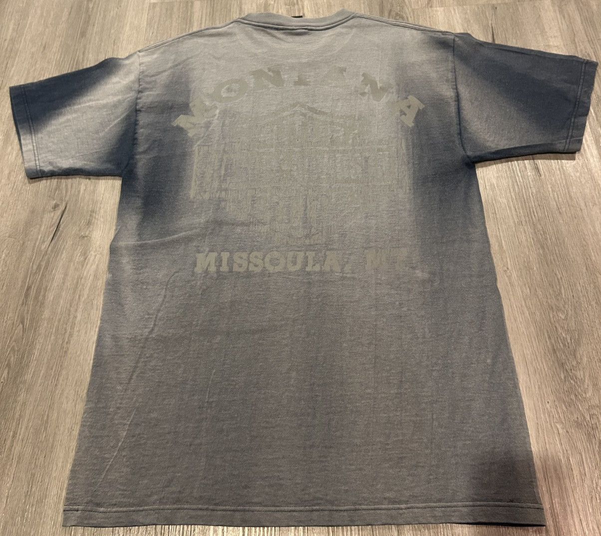 Harley Davidson Faded Vintage 1996 Harley-Davidson Big 3D Logo T-shirt Size US L / EU 52-54 / 3 - 4 Thumbnail