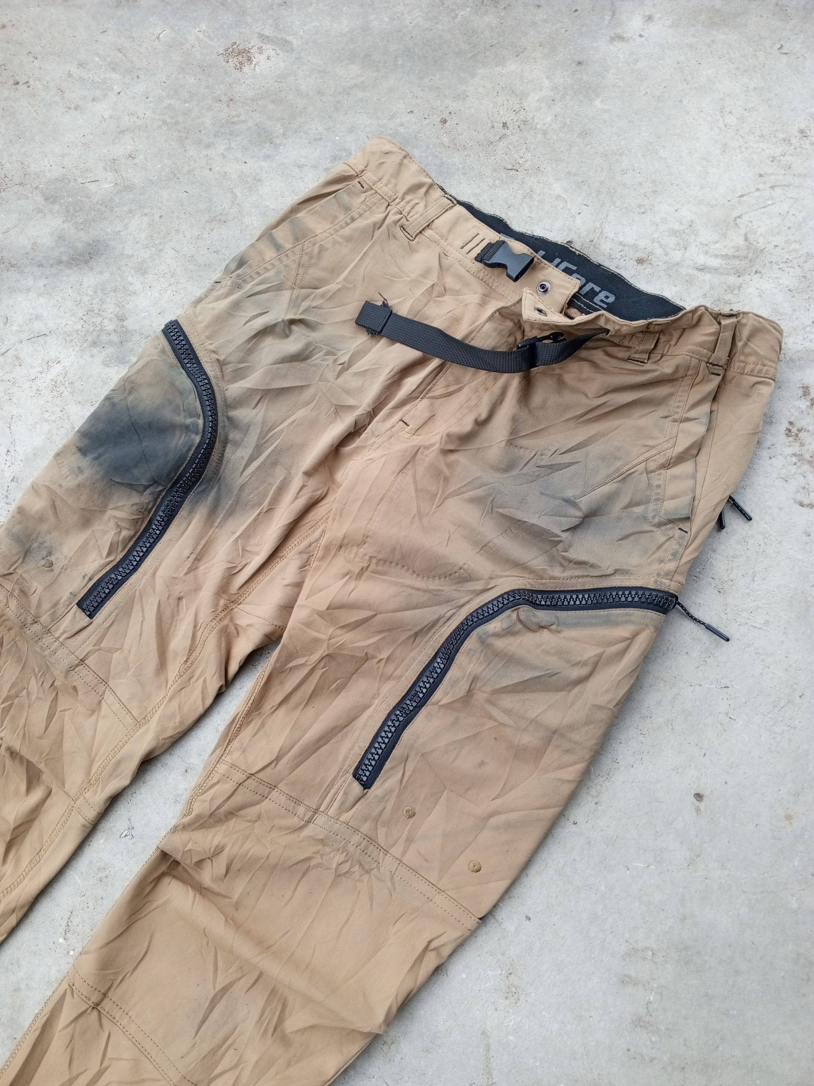 Japanese Brand S💥FIELDCORE CARGO INSPIRED RICK OWEN BAUHAUS CARGO PANTS Size US 30 / EU 46 - 2 Thumbnail