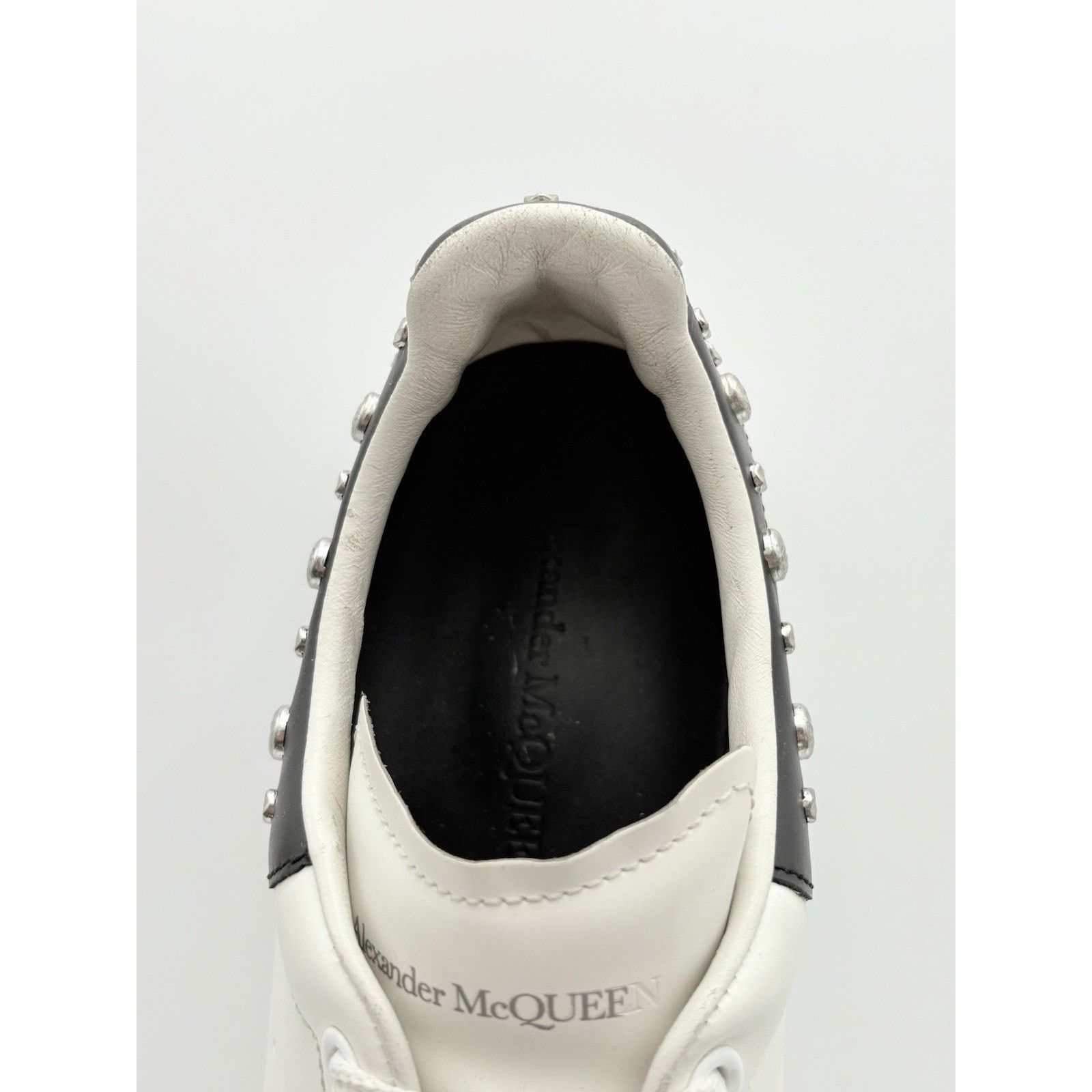 Alexander McQueen Alexander McQueen Studded Oversized ' White Black ' | GREAT! Size US 12 / EU 45 - 6 Thumbnail