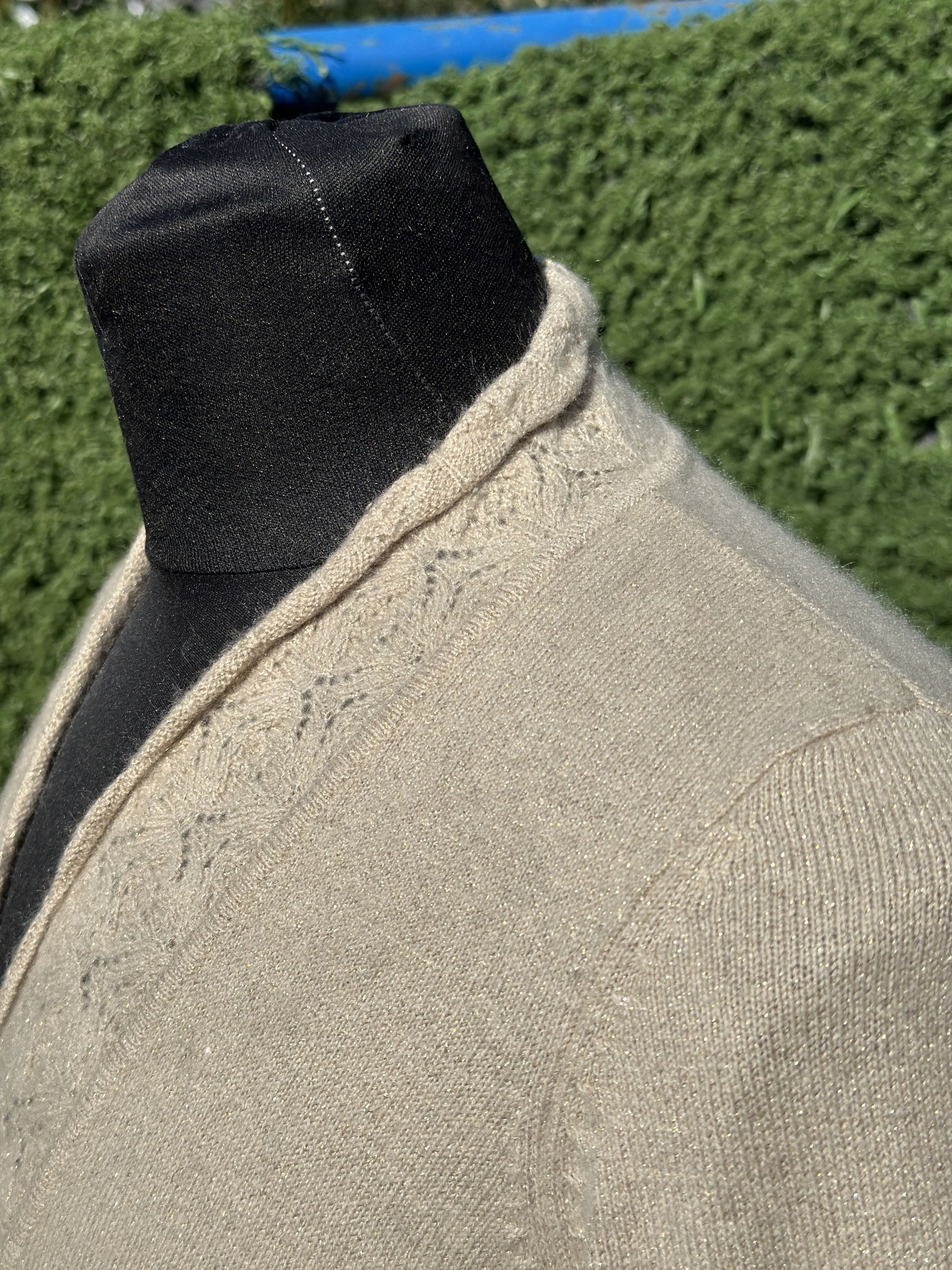 Brunello Cucinelli Brunello Cucinelli Cashmere Pointelle Cuffs Pullover Size XL Size XL / US 12-14 / IT 48-50 - 10 Thumbnail