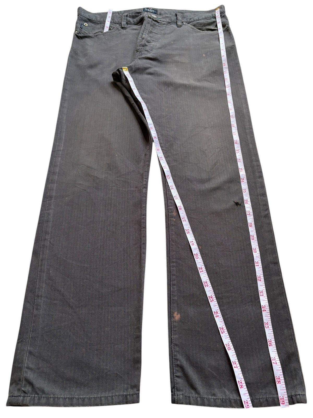 Paul Smith Vintage Paul Smith Button Fly Distressed Denim Pant Jeans Size US 34 / EU 50 - 12 Thumbnail