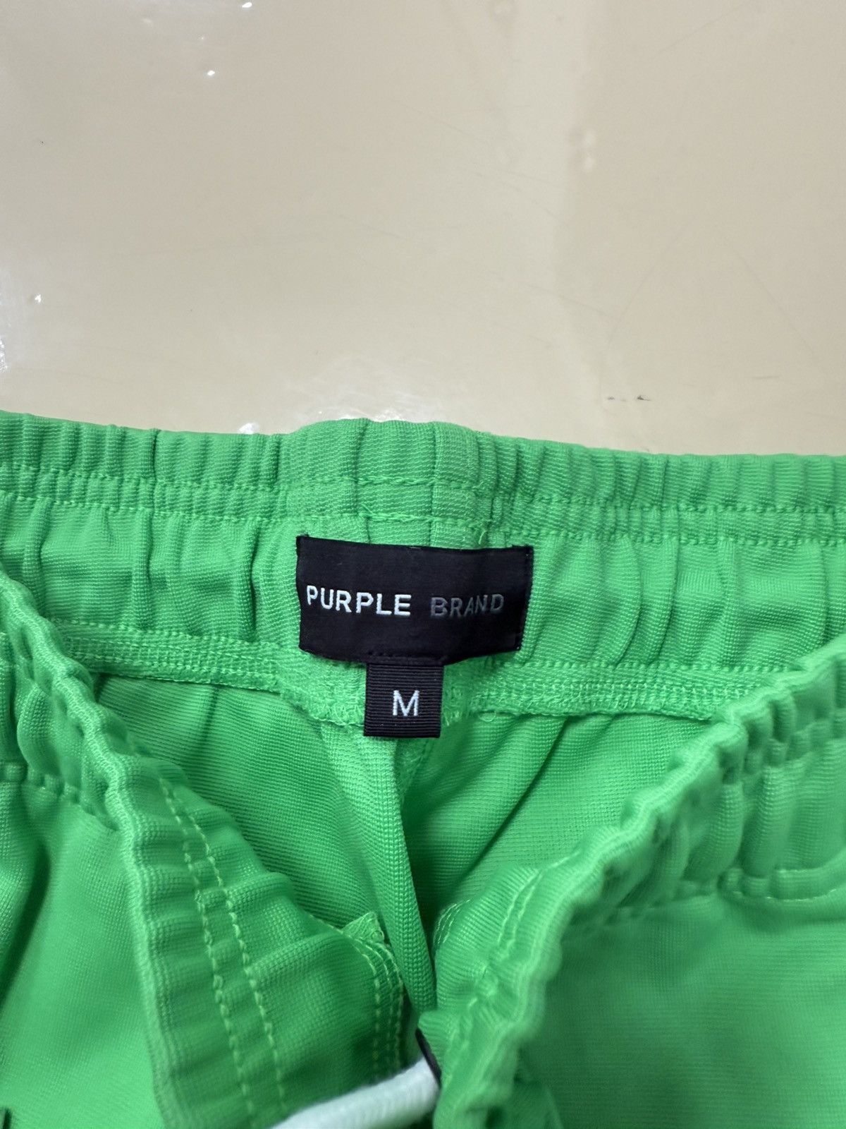 Purple Brand Purple Brand Flared Track Paint Green Size US 32 / EU 48 - 2 Thumbnail