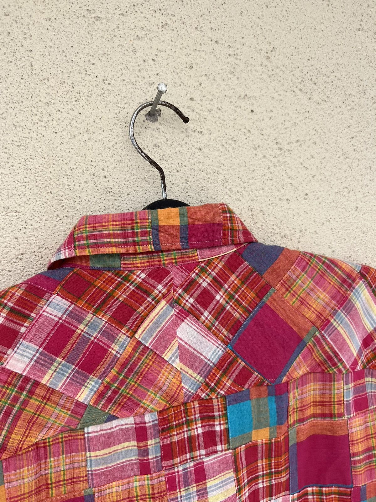Japanese Brand × Wtaps WTAPS Japan Multicolor Patchwork Button Shirt Size US XL / EU 56 / 4 - 11 Thumbnail