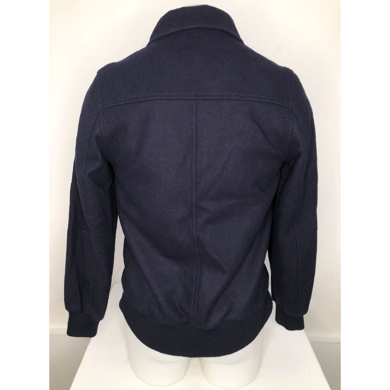 Vintage JACK SPADE Bleeker Street Jacket - Mens XS Navy 80% Wool, Wool Outer Shell, Regular Size, Blue, Coat, 90s? Size US XS / EU 42 / 0 - 3 Thumbnail