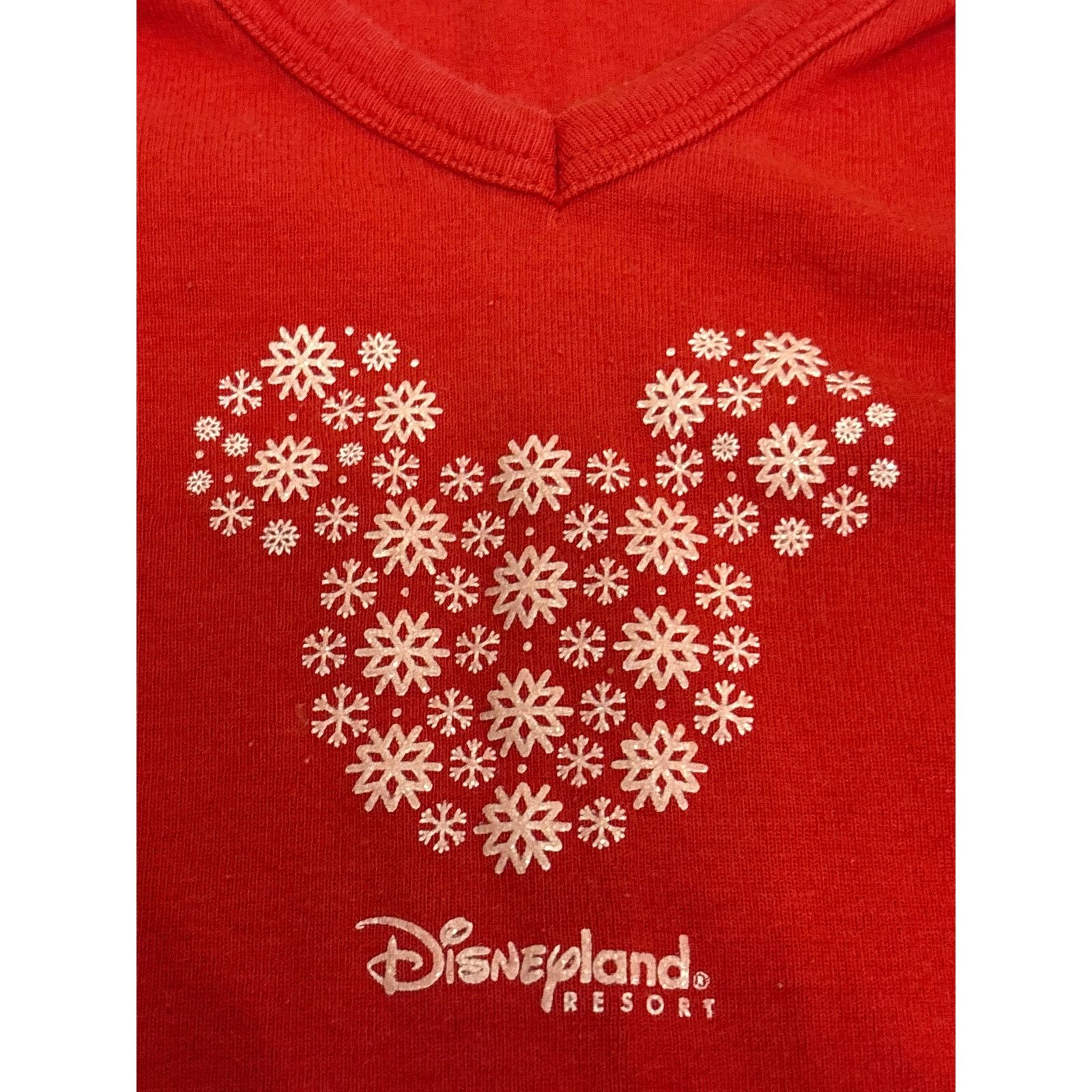 Disney Vintage Disneyland Resort Mickey ears winter Snowflakes XL Size XL / US 12-14 / IT 48-50 - 3 Thumbnail