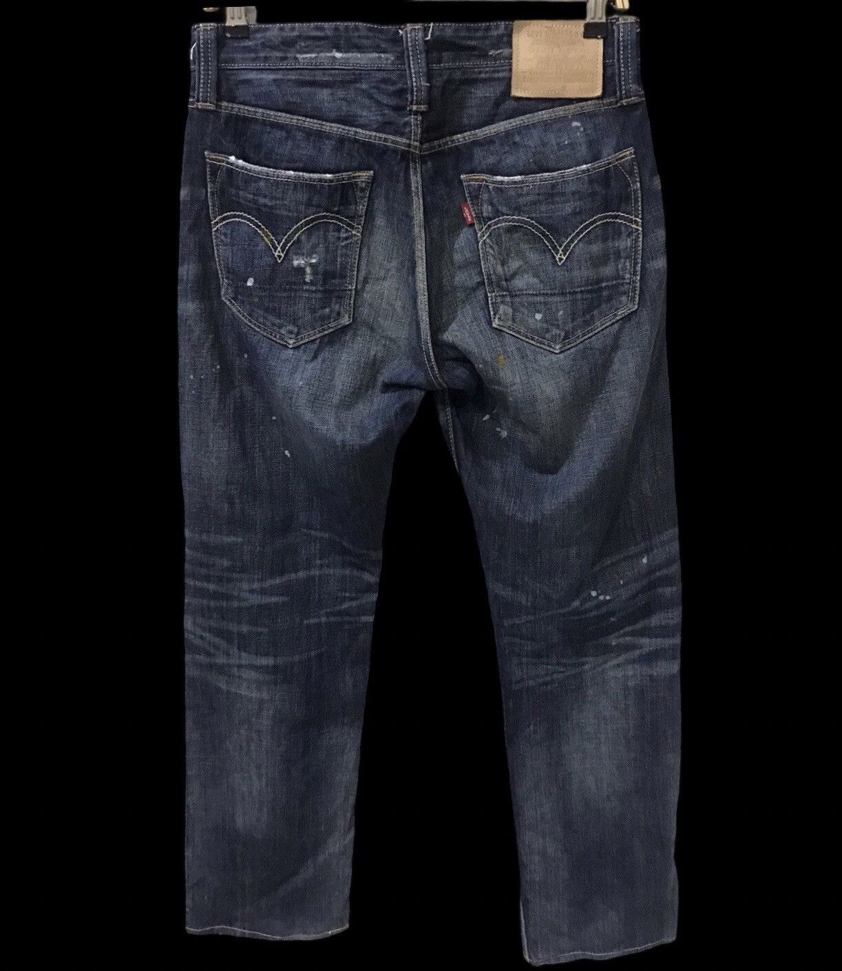 Levi's Levis 505 Distressed Rip&Repair Series Painter Denim F306 Size US 30 / EU 46 - 2 Thumbnail
