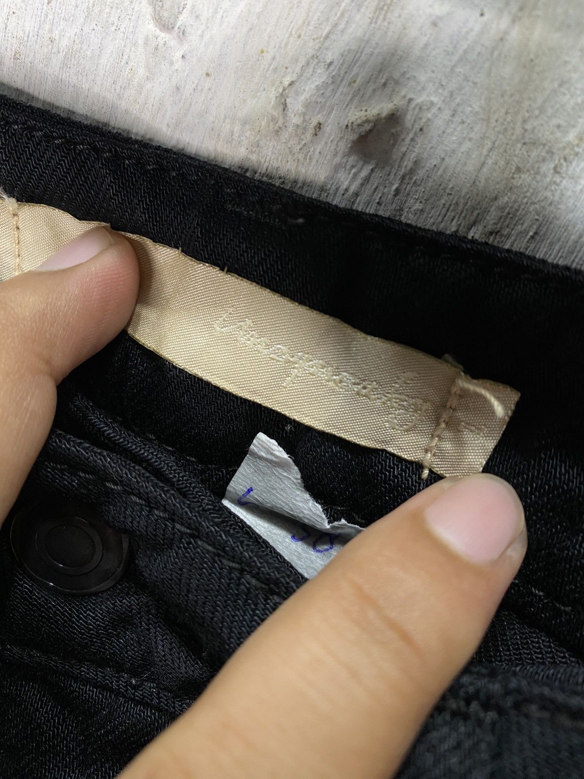 Japanese Brand Unsqueaky denim black ripped japan style Size US 28 / EU 44 - 4 Thumbnail