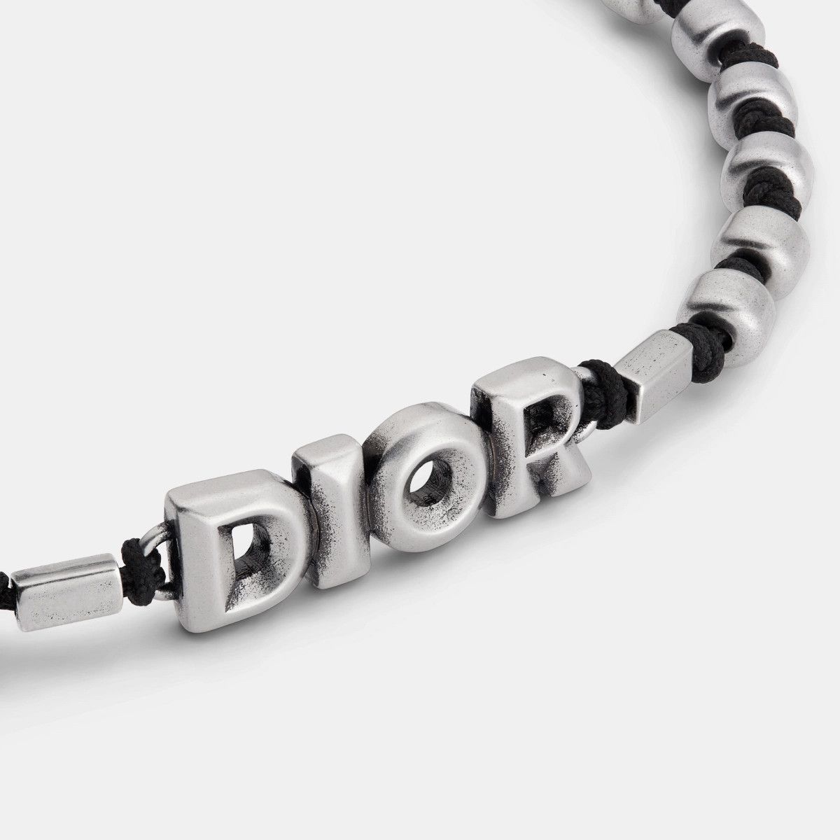 Dior o1w1db11024 Bracelets in Silver & Black Size ONE SIZE - 3 Thumbnail