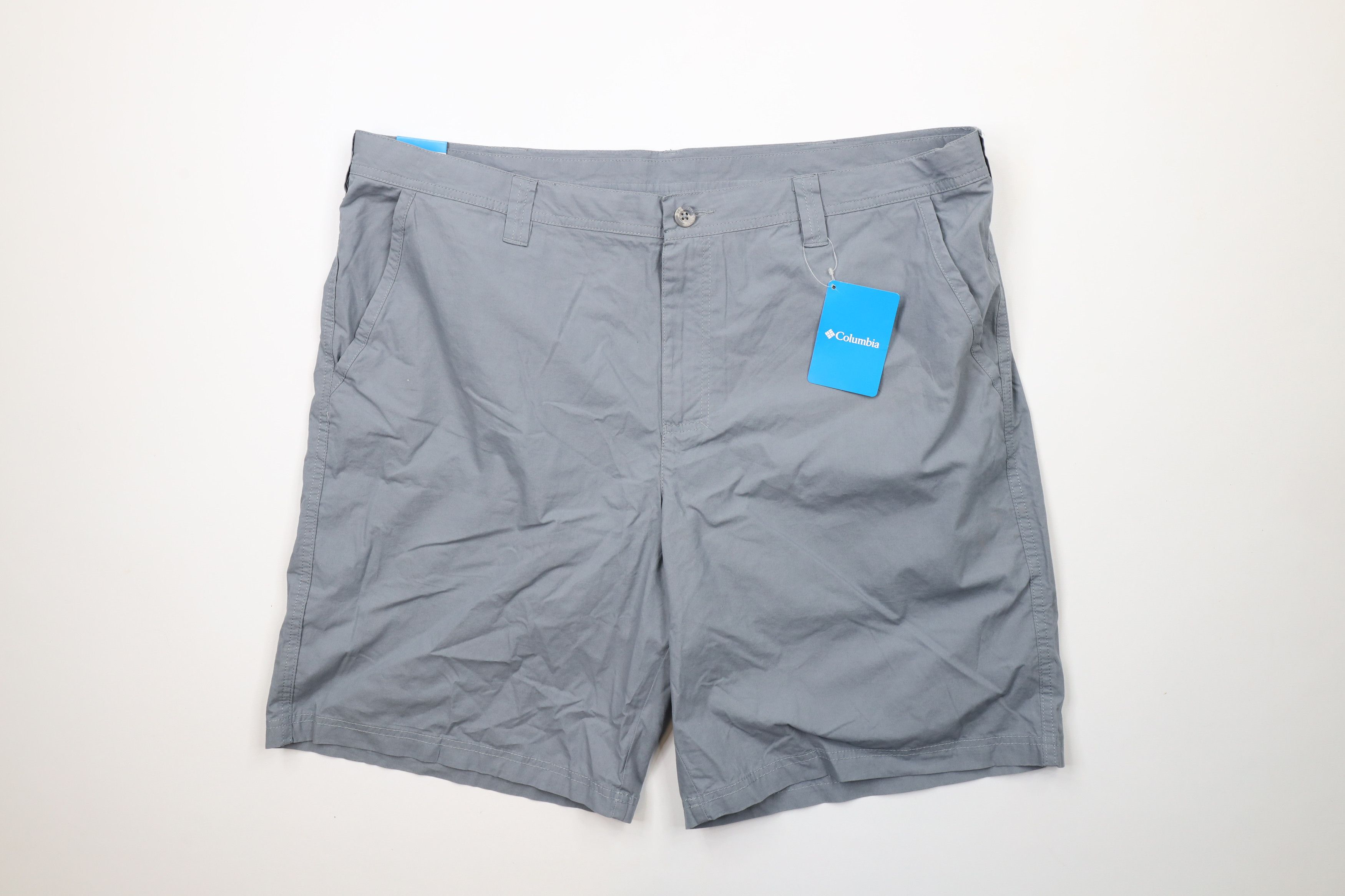 Columbia × Vintage Deadstock Columbia Outdoor Hiking Trail Shorts Gray Cotton Size US 42 / EU 58 - 1 Thumbnail