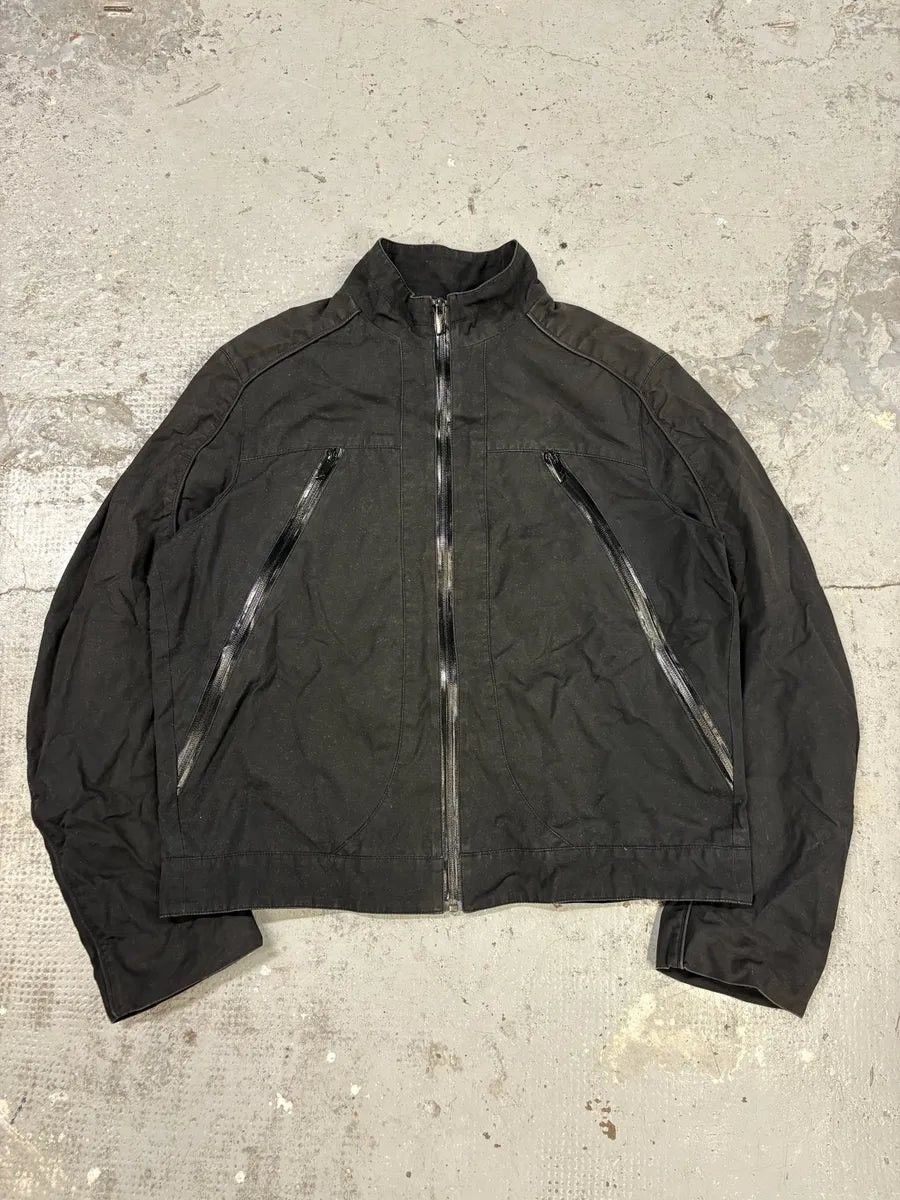 Mugler Mugler Black Front Zips Tactical Jacket Size US M / EU 48-50 / 2 - 1 Thumbnail